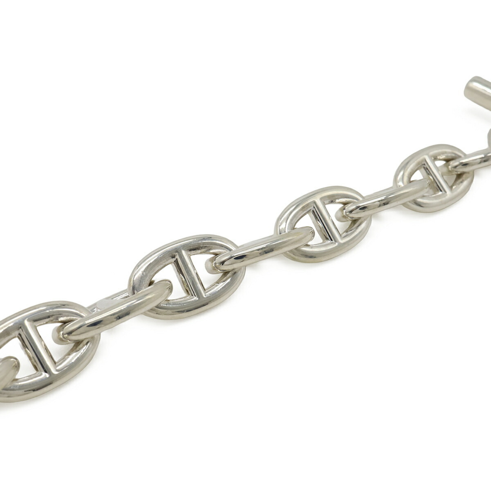 Hermès Chaine d'Ancre TGM 12-link bracelet RN0001820