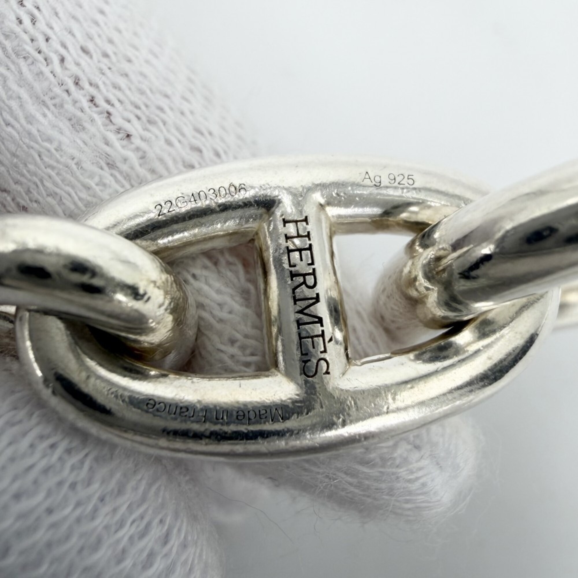 Hermès Chaine d'Ancre GM bracelet RN0001828