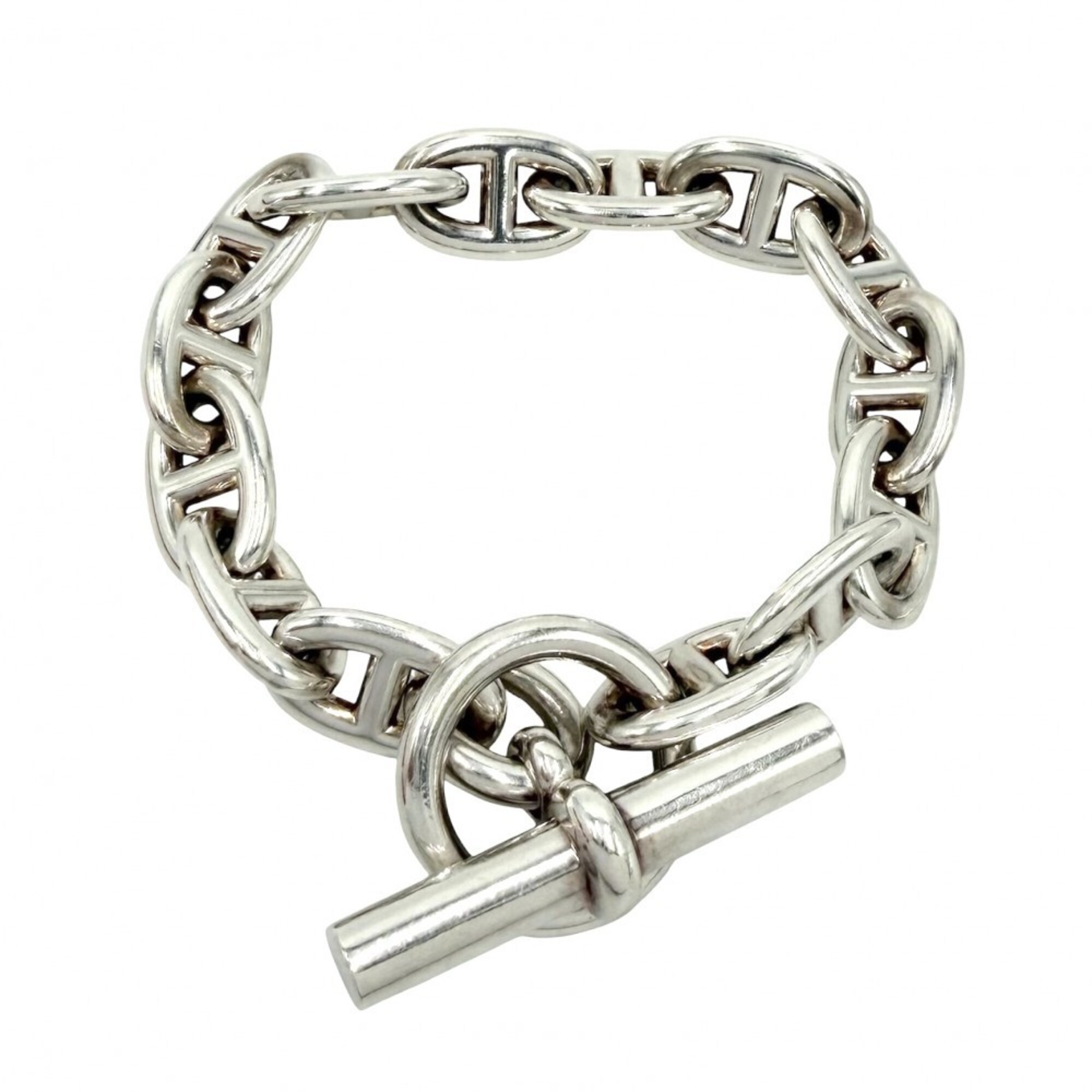 Hermès Chaine d'Ancre MM bracelet RN0001830