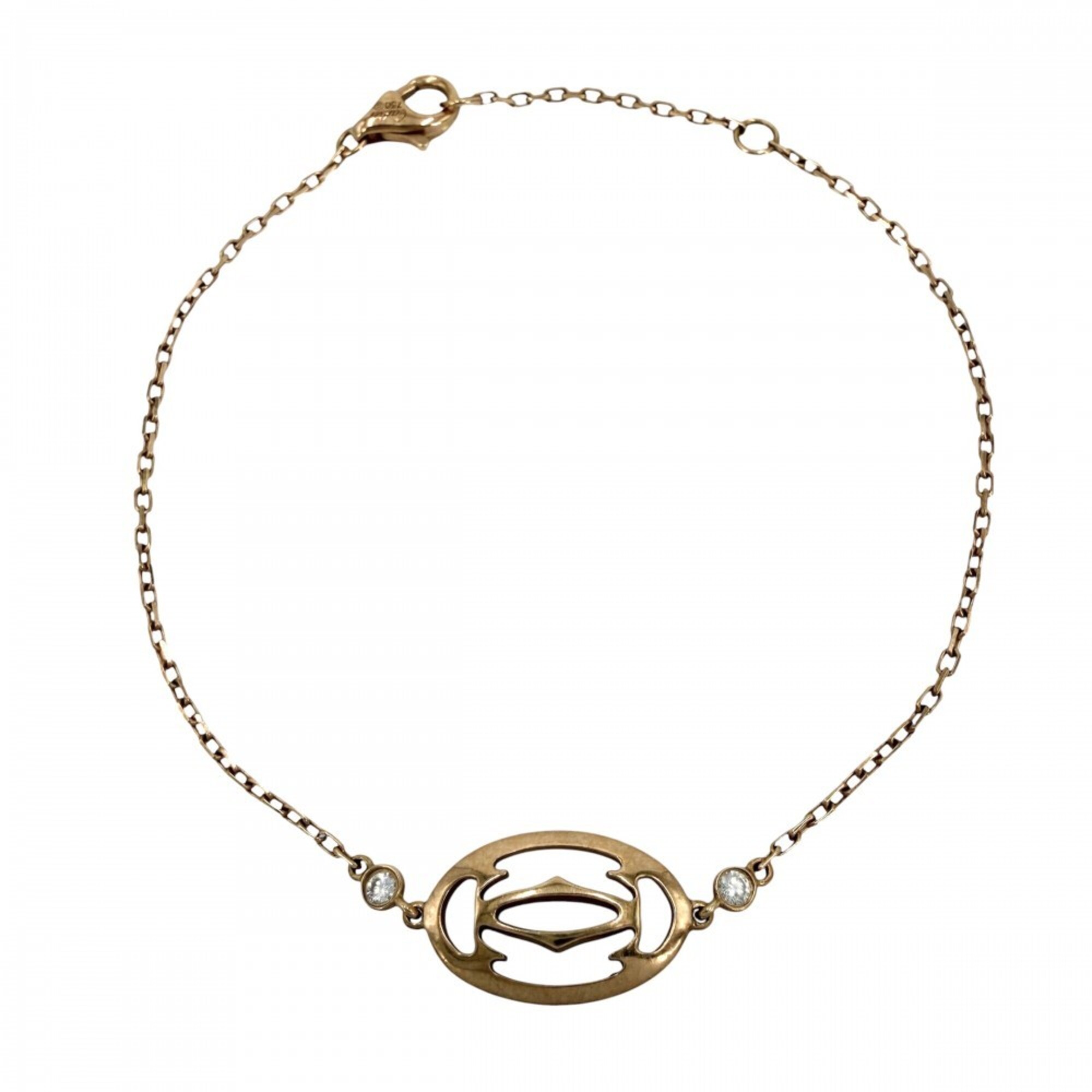 Cartier Cartier Double C Logo Bracelet RN0001834