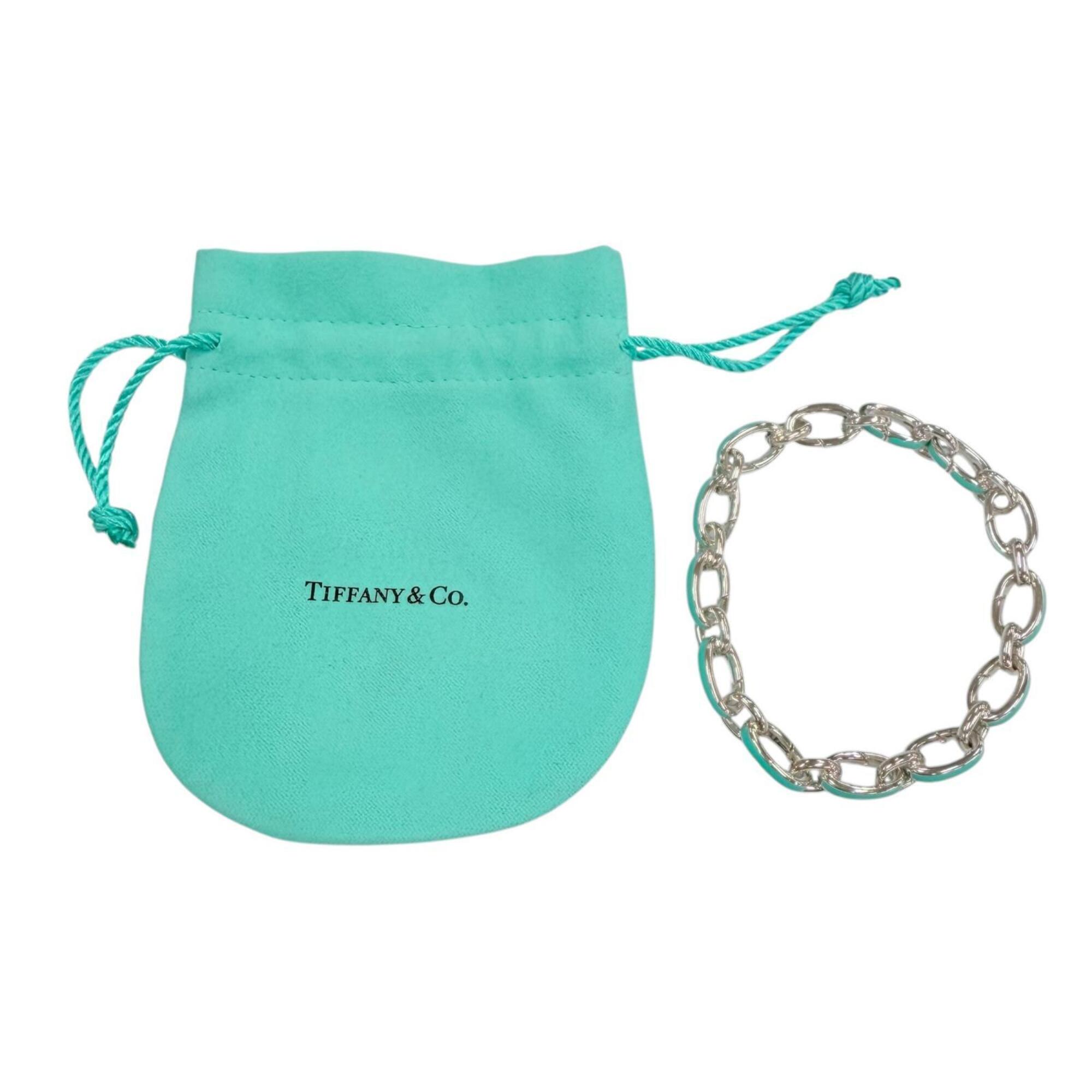 Tiffany Tiffany Clasp Link 925 Bracelet RN0001842