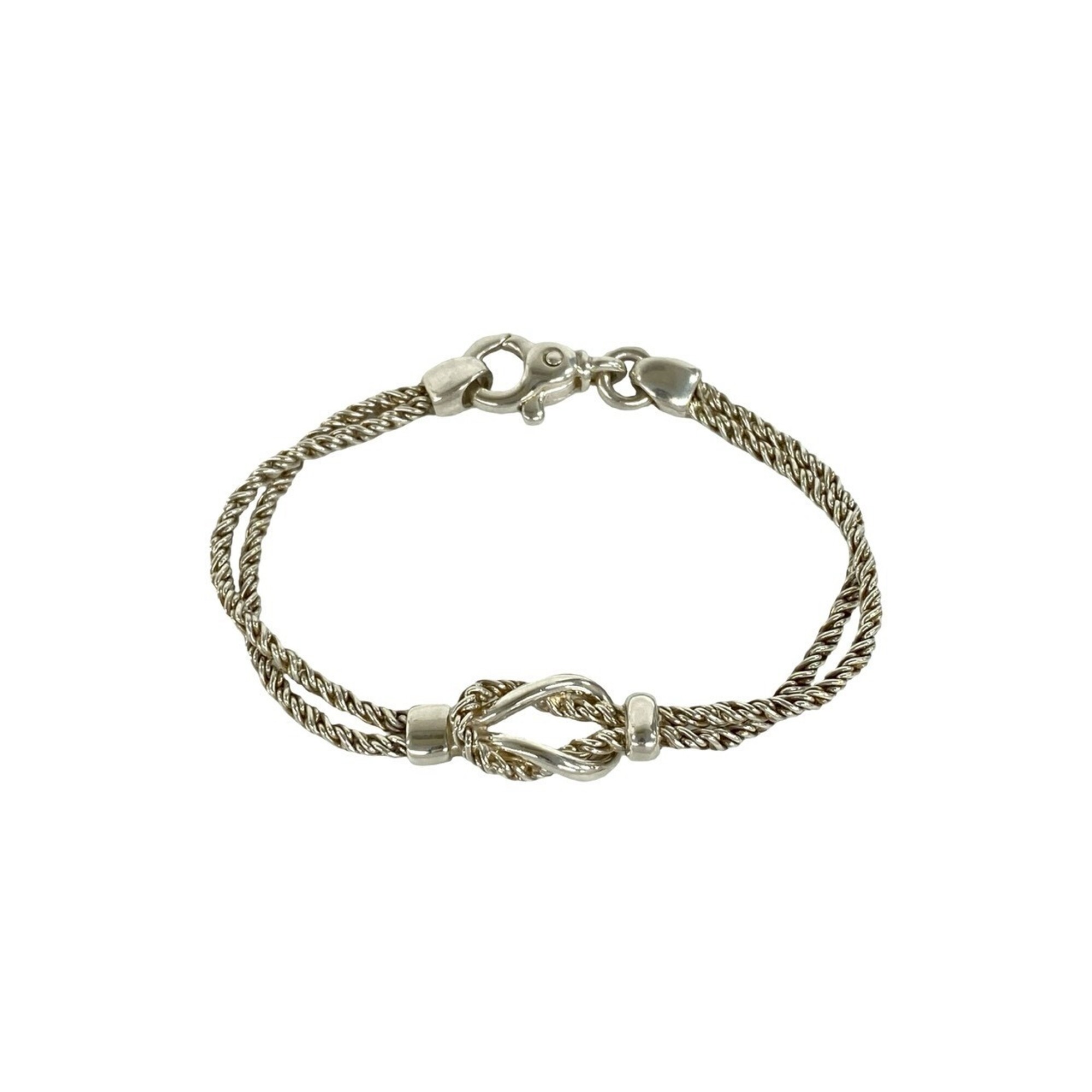 Tiffany Tiffany Double Rope Center Knot Bracelet RN0001856