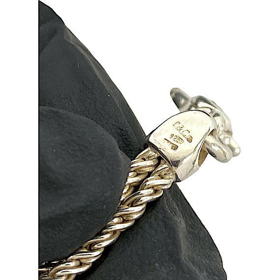 Tiffany Tiffany Double Rope Center Knot Bracelet RN0001856 Tiffany Tiffany Double Rope Center Knot Bracelet RN0001856