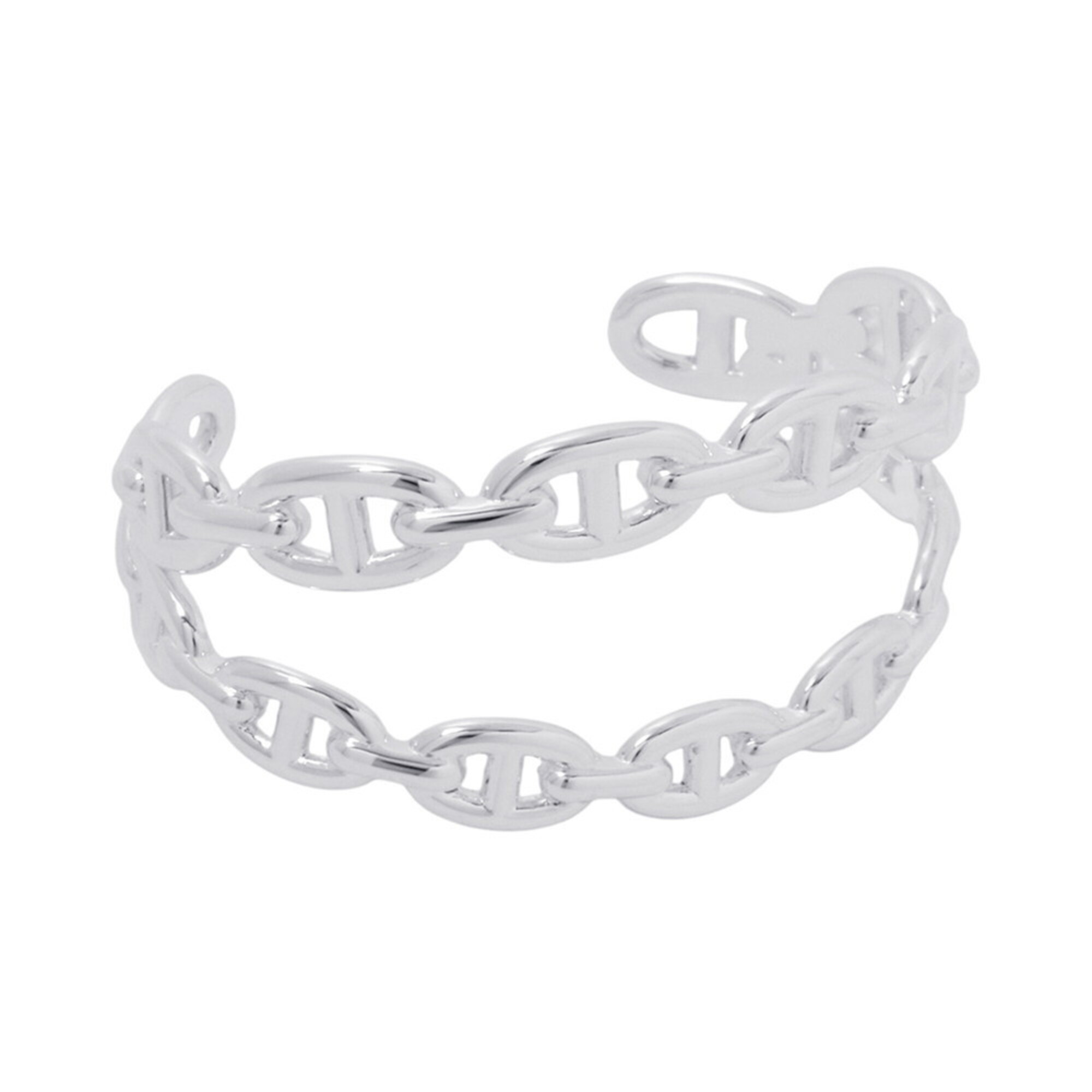 Hermès Chaine d'Ancre Enchainee Double Bracelet RN0001893
