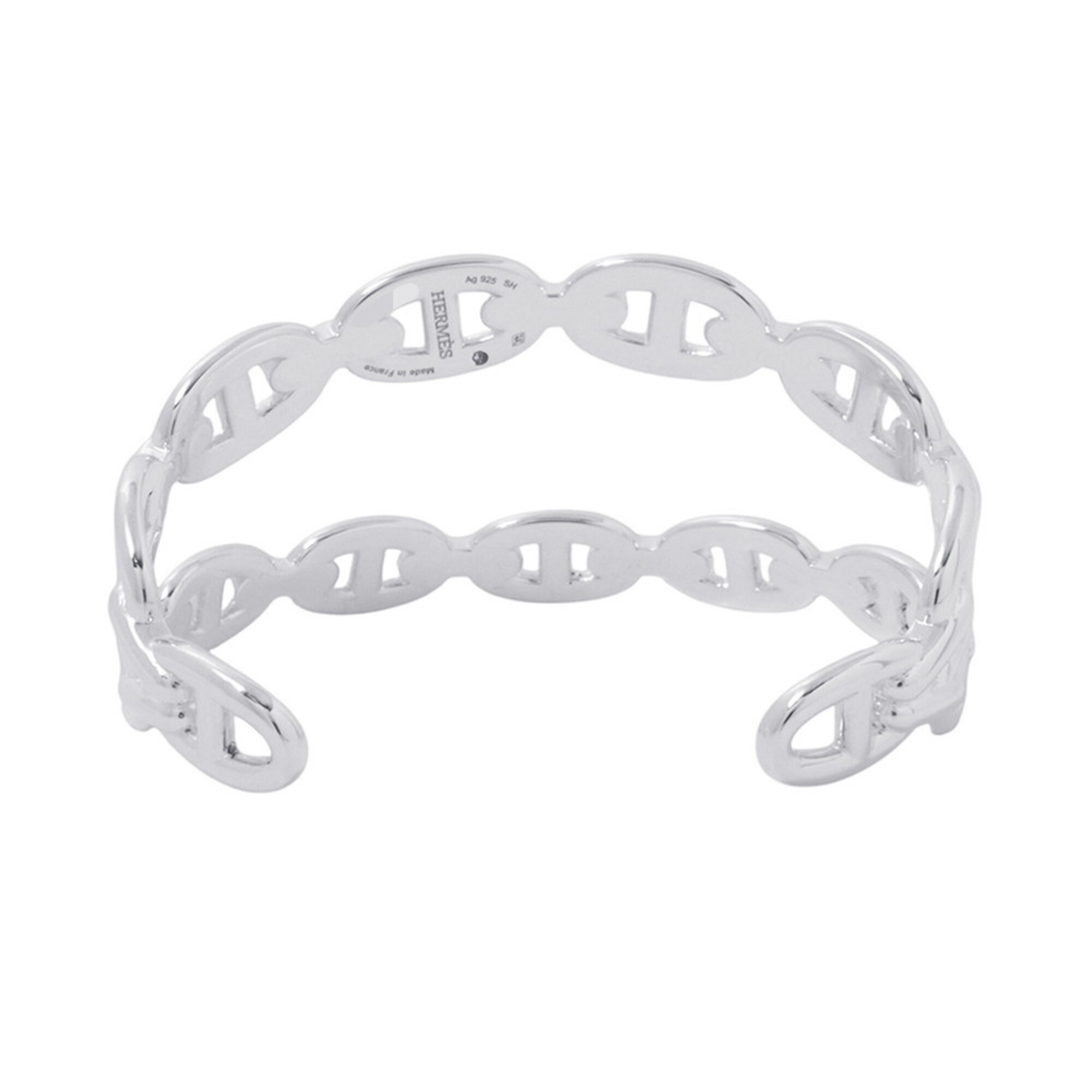 Hermès Chaine d'Ancre Enchainee Double Bracelet RN0001893