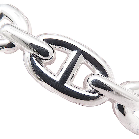 Hermès Chaine d'Ancre Enchainee Double Bracelet RN0001893 Hermès Chaine d'Ancre Enchainee Double Bracelet RN0001893