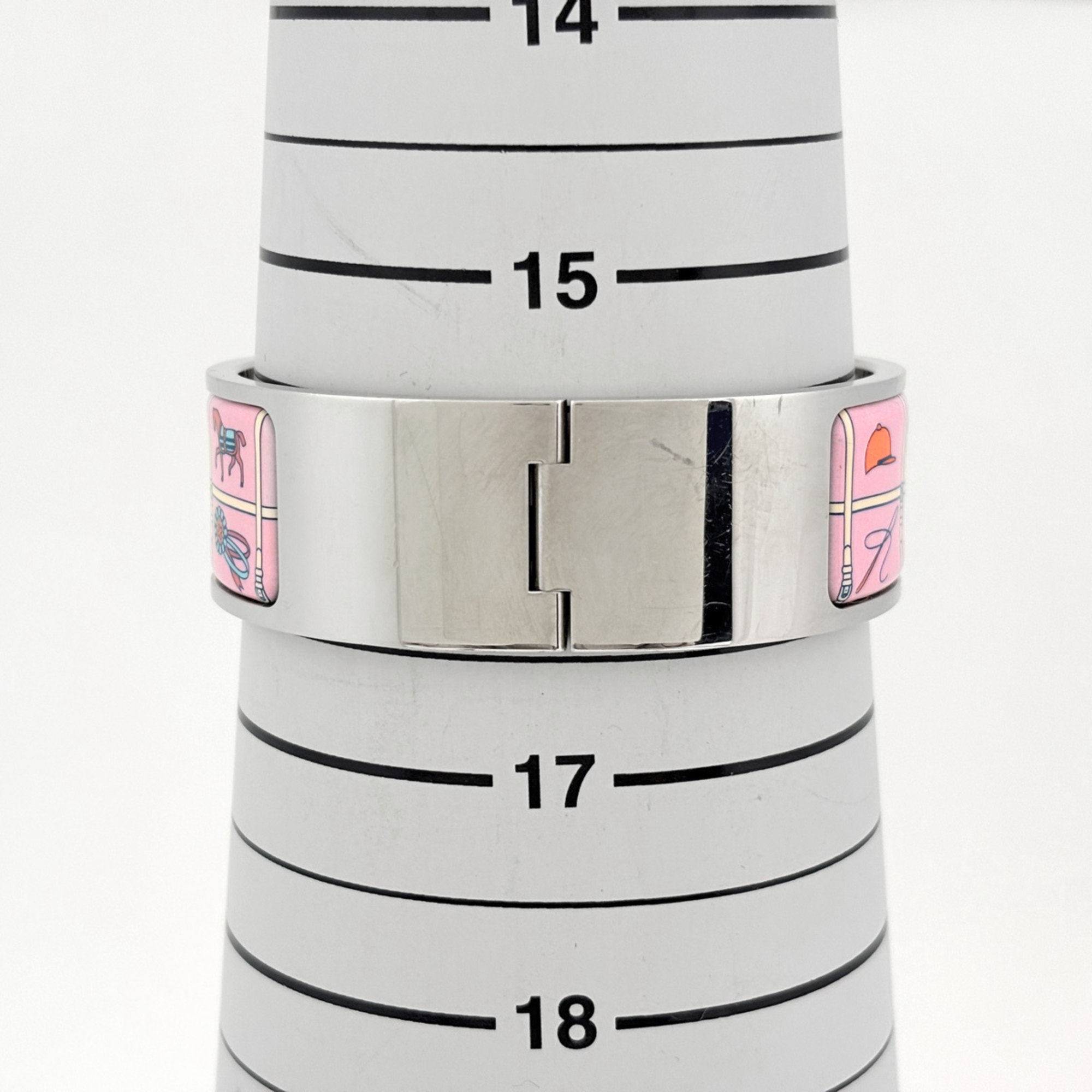 Hermès Clic Clack H Enamel Bracelet Bangle RN0001909