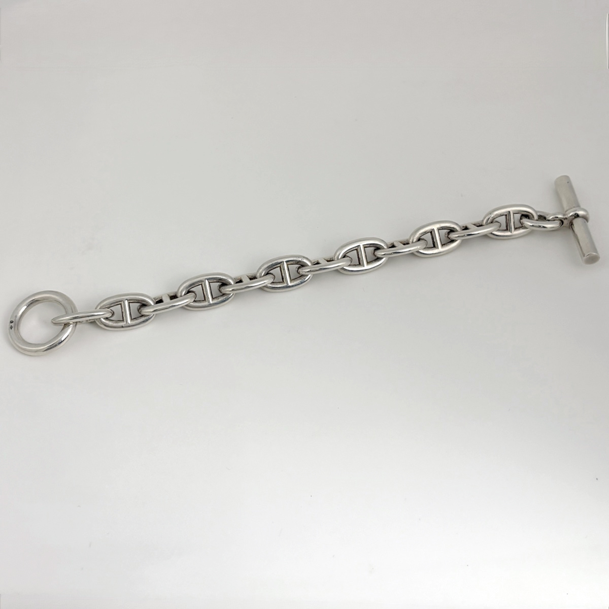 Hermès Chaine d'Ancre TGM 12-link bracelet RN0001913