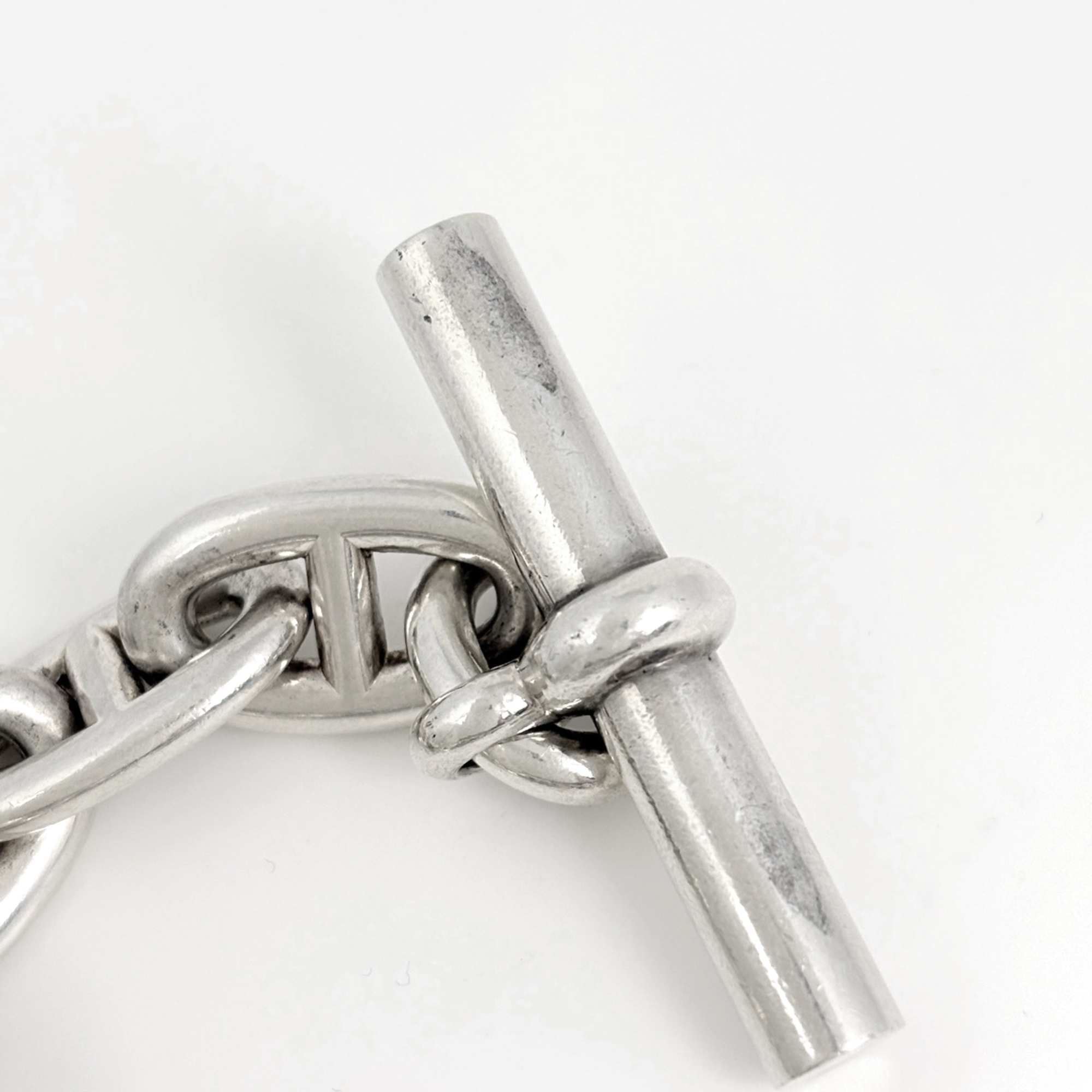 Hermès Chaine d'Ancre TGM 12-link bracelet RN0001913