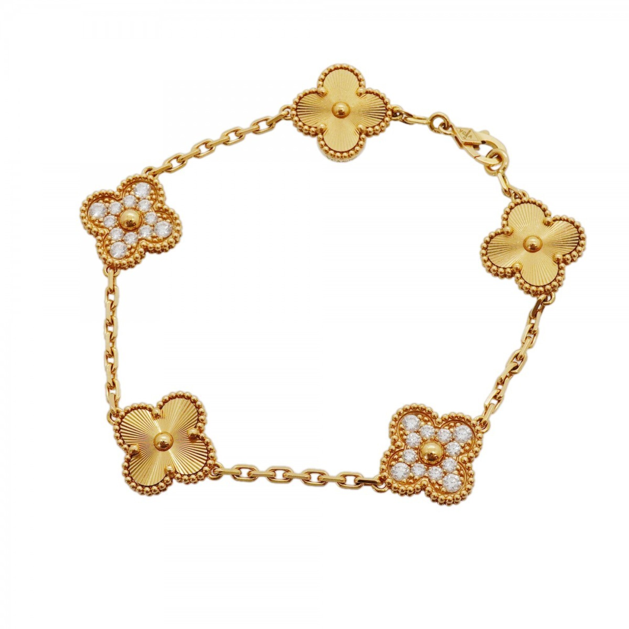 Unspecified Alhambra Guilloche Bracelet RN0001928
