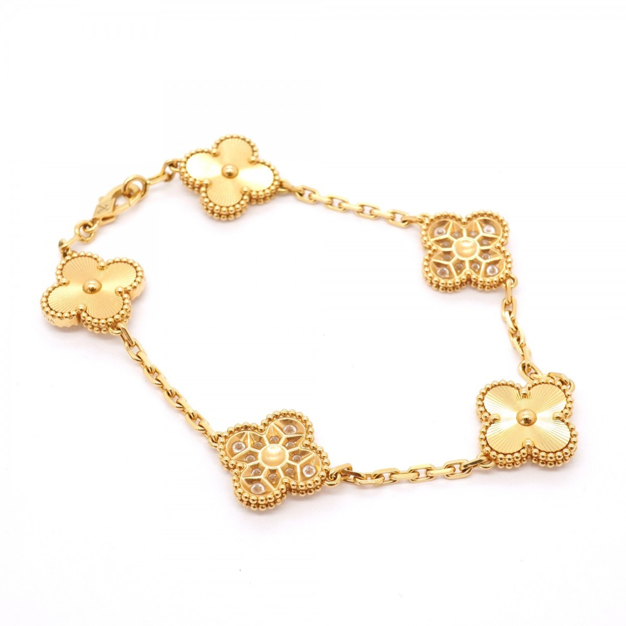 Unspecified Alhambra Guilloche Bracelet RN0001928