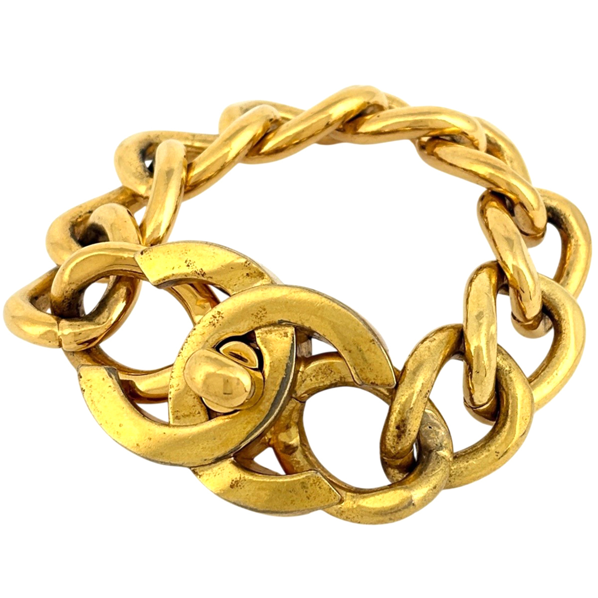 Chanel Chanel Coco Mark Chain Bracelet RN0001943