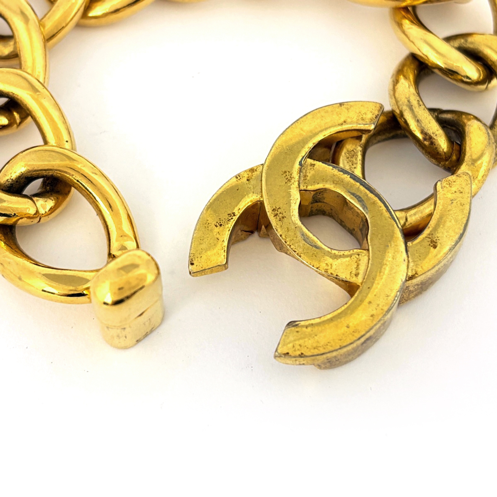 Chanel Chanel Coco Mark Chain Bracelet RN0001943