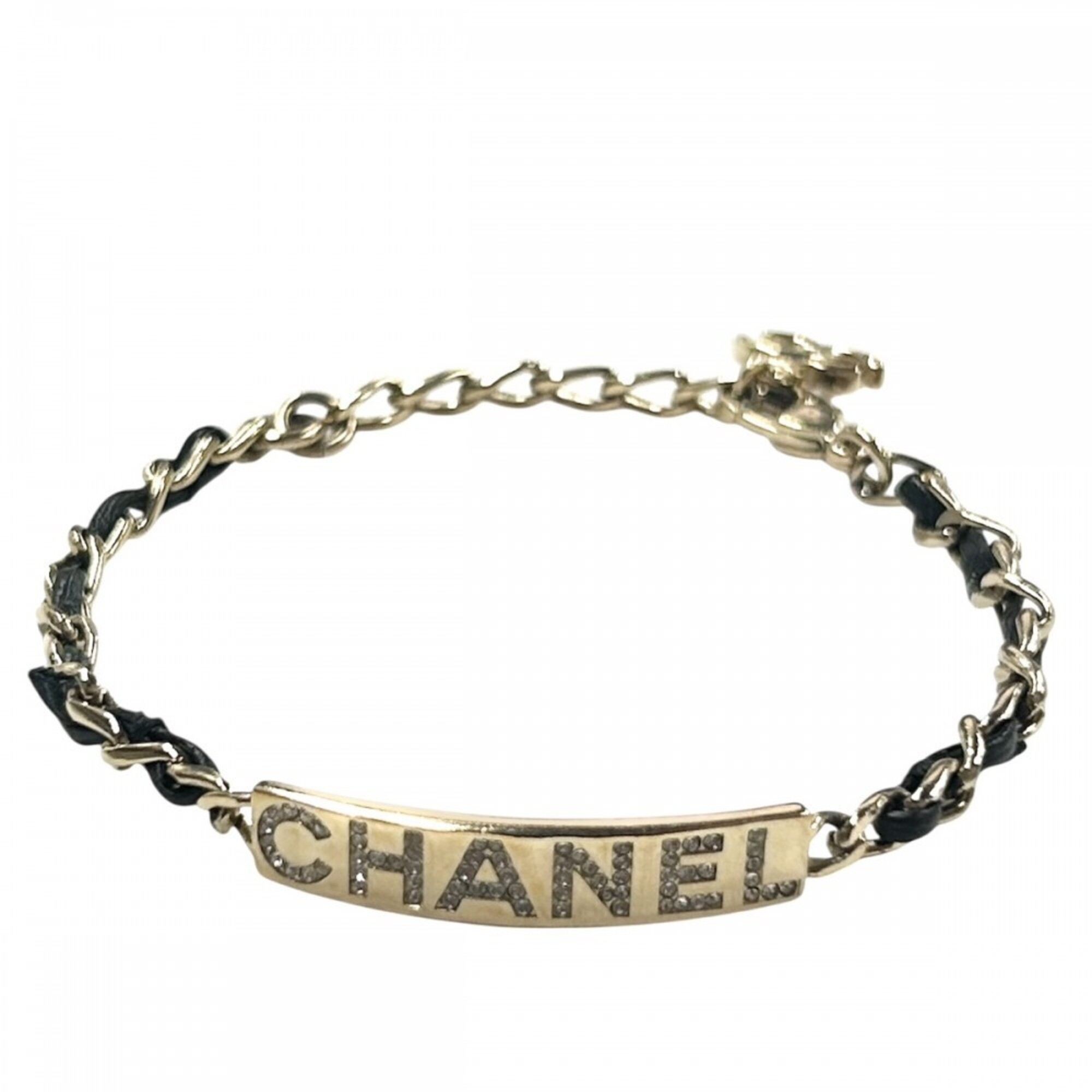 Chanel CHANEL GP Rhinestone Leather B20B RN0001988