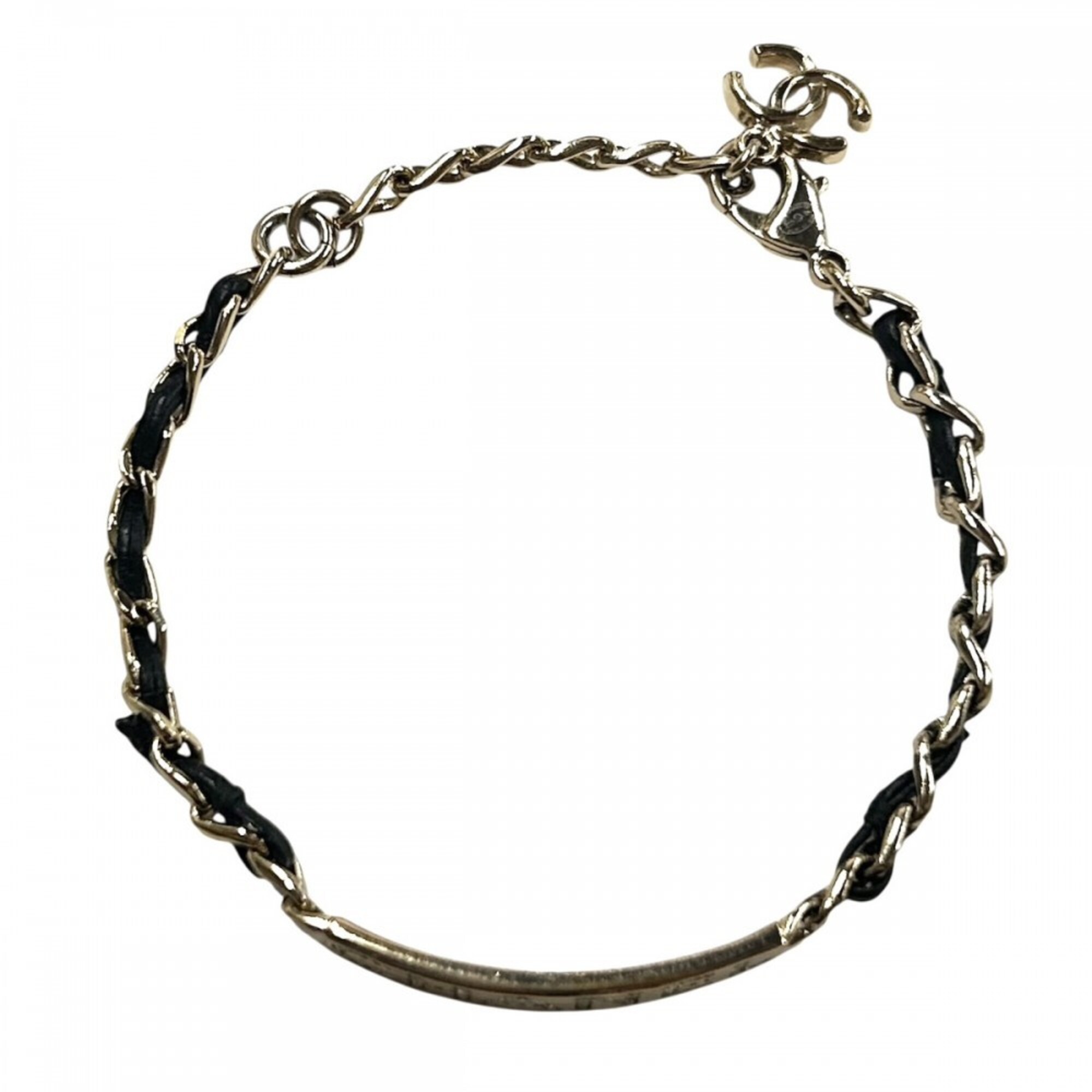 Chanel CHANEL GP Rhinestone Leather B20B RN0001988