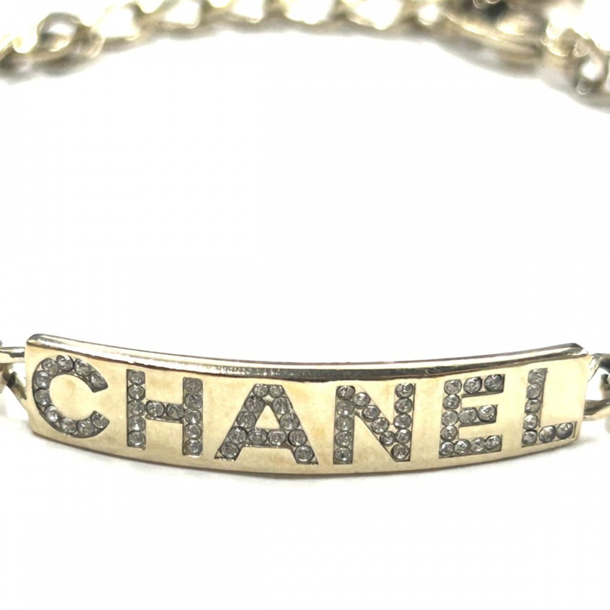 Chanel CHANEL GP Rhinestone Leather B20B RN0001988
