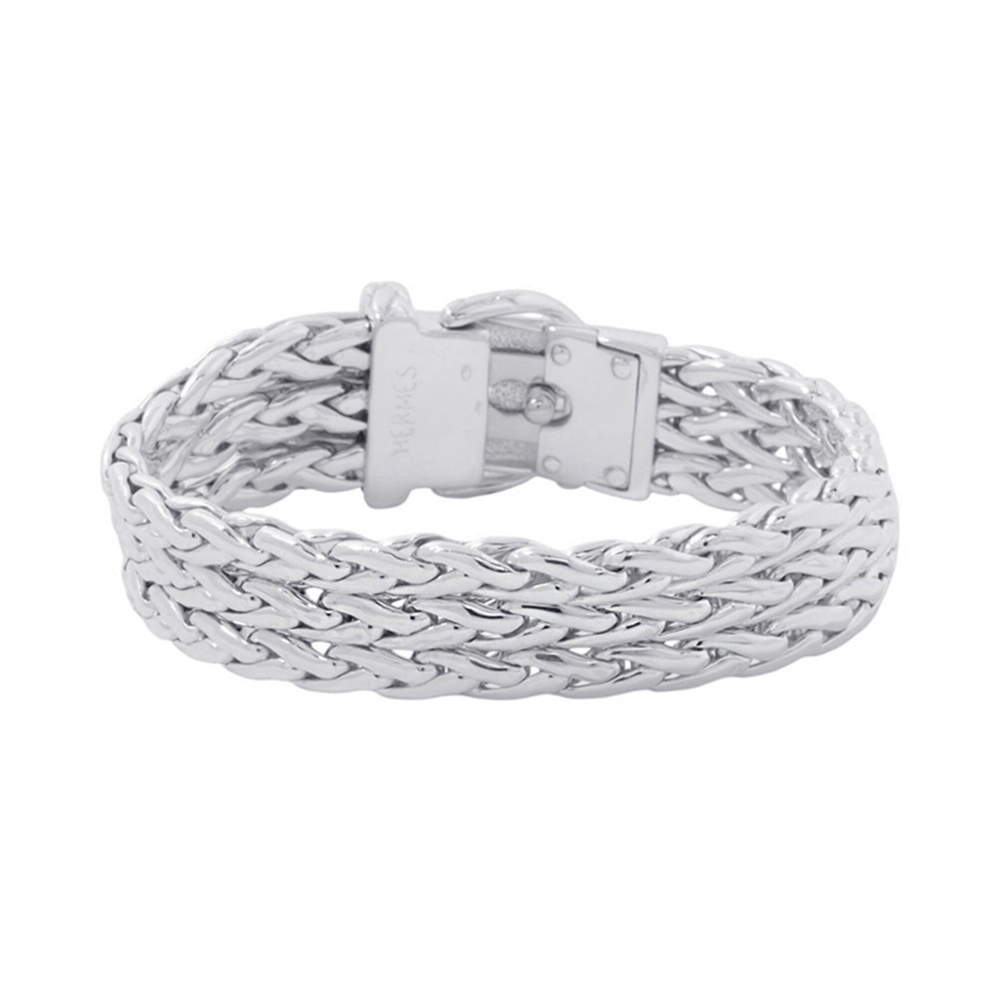 Hermès Hermes Bracelet Boucles Sellier Diane 3-stran RN0001995