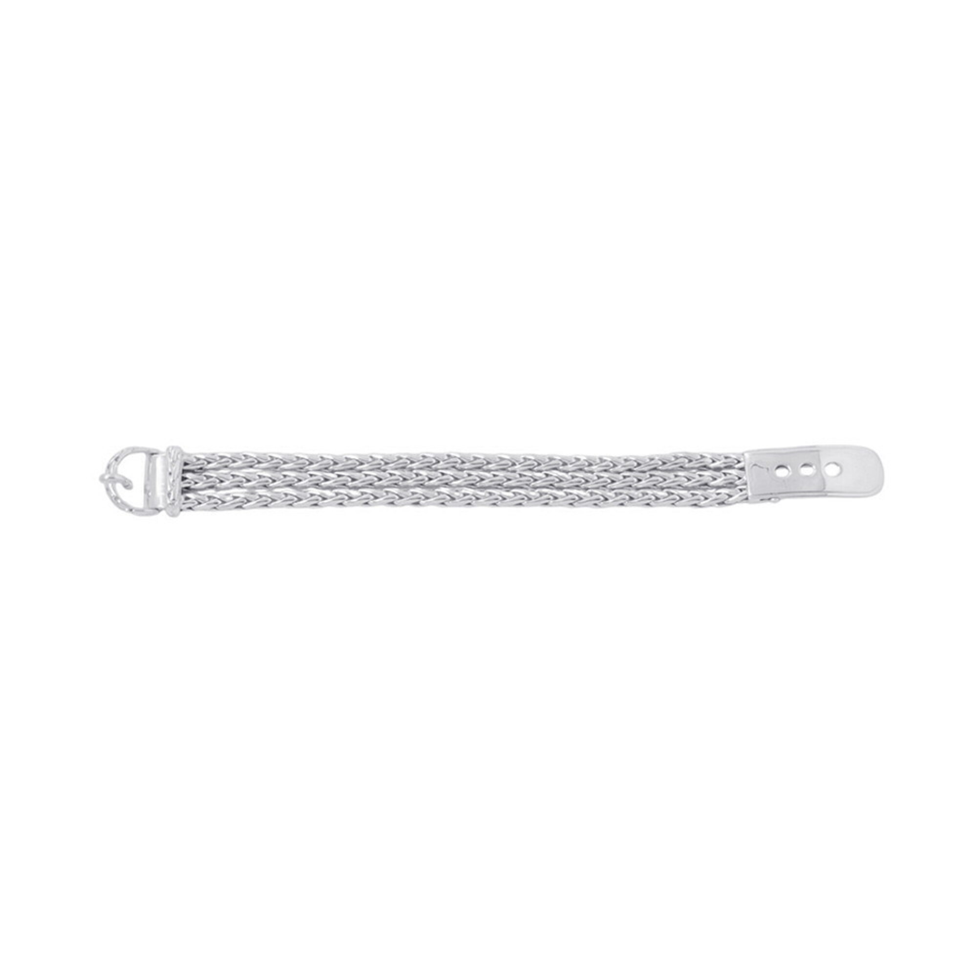 Hermès Hermes Bracelet Boucles Sellier Diane 3-stran RN0001995