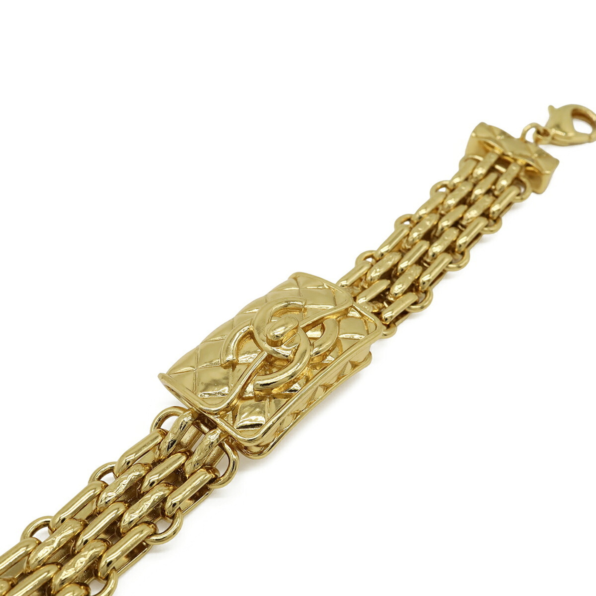 Chanel Matelassé Coco Mark Chain Bracelet RN0002010