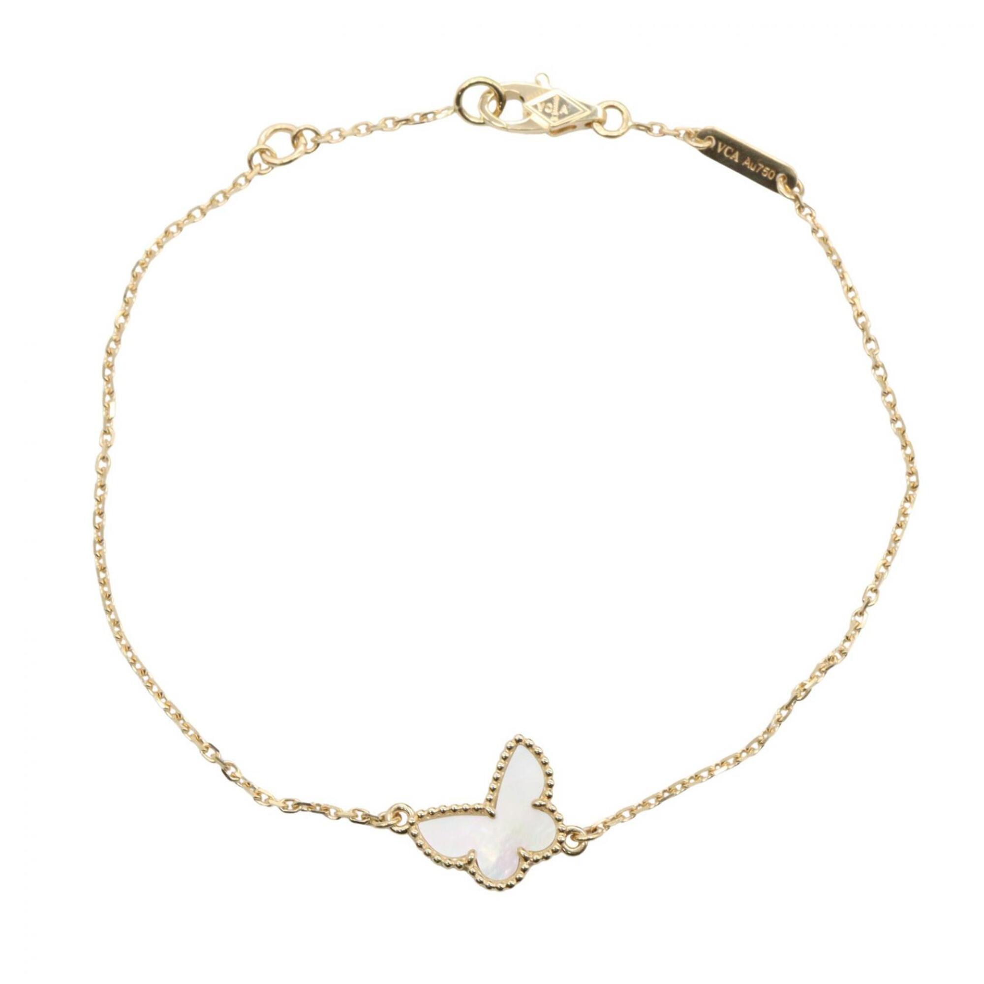 Van Cleef & Arpels Sweet Papillon Mother-of-Pearl Bracelet RN0002026