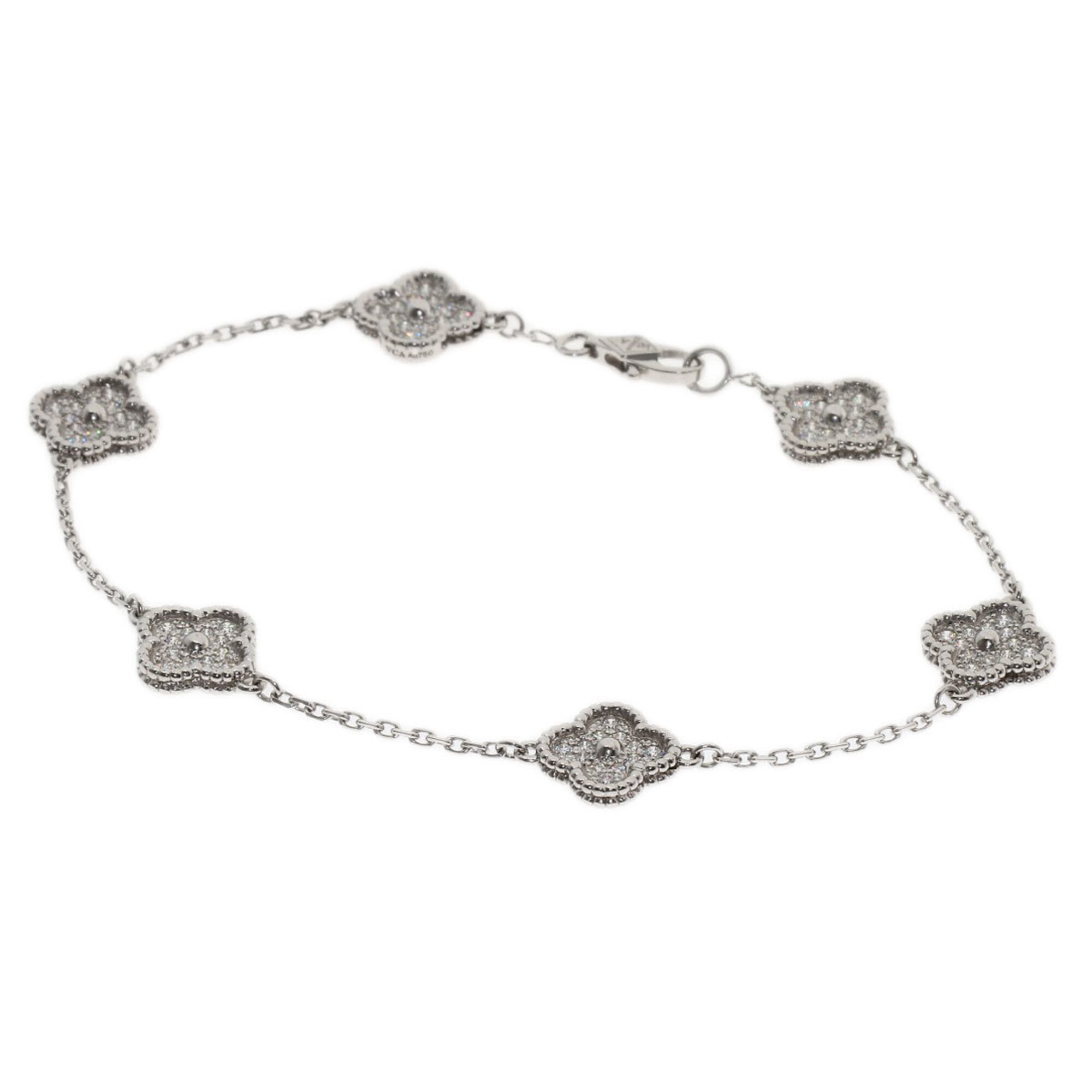Van Cleef & Arpels Sweet Alhambra Diamond Bracelet RN0002048
