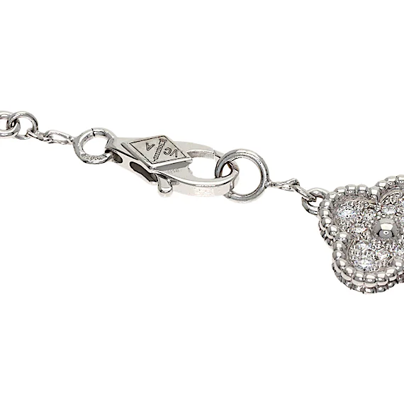 Van Cleef & Arpels Sweet Alhambra Diamond Bracelet RN0002048 Van Cleef & Arpels Sweet Alhambra Diamond Bracelet RN0002048