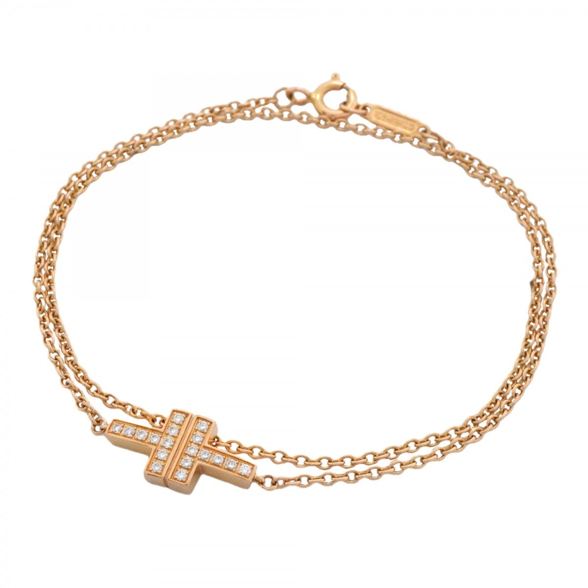 Tiffany T TWO Double Chain Bracelet RN0002055