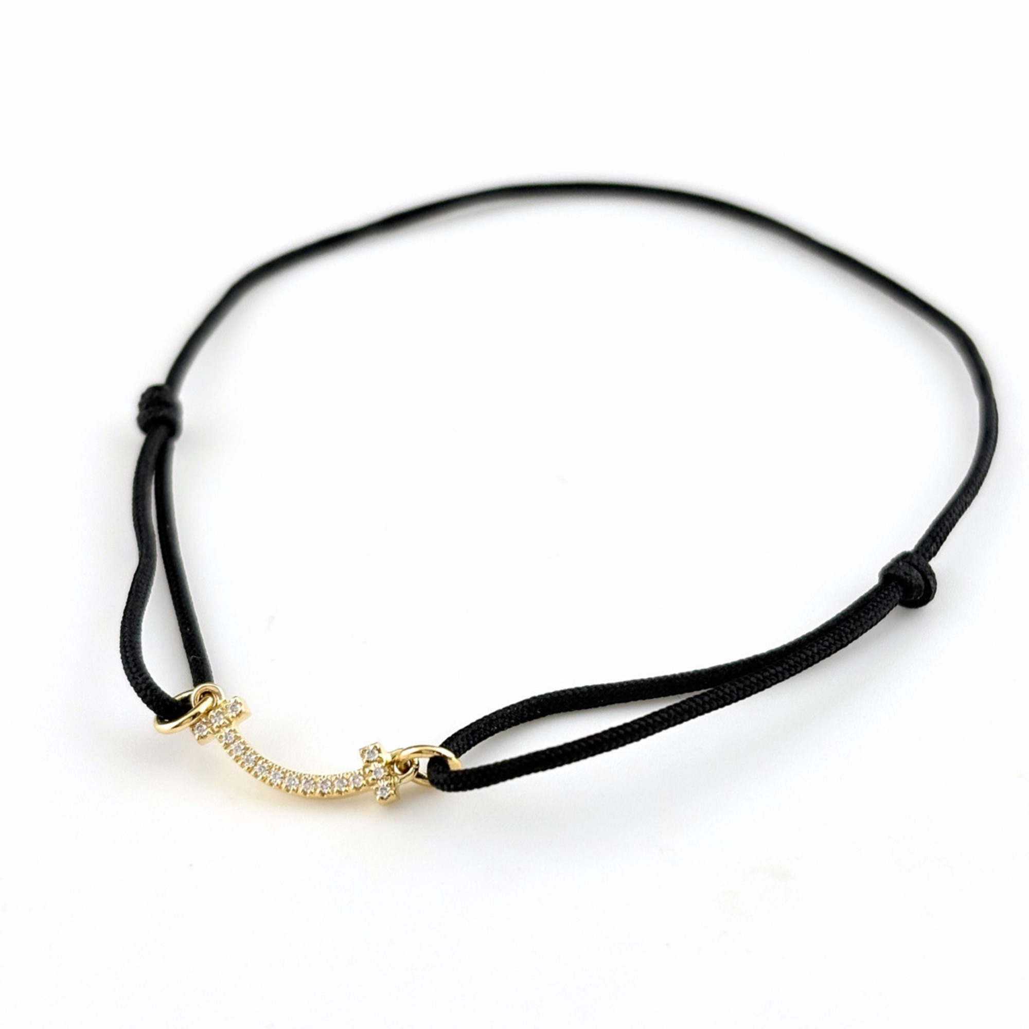 Tiffany T Smile Cord Bracelet RN0002068