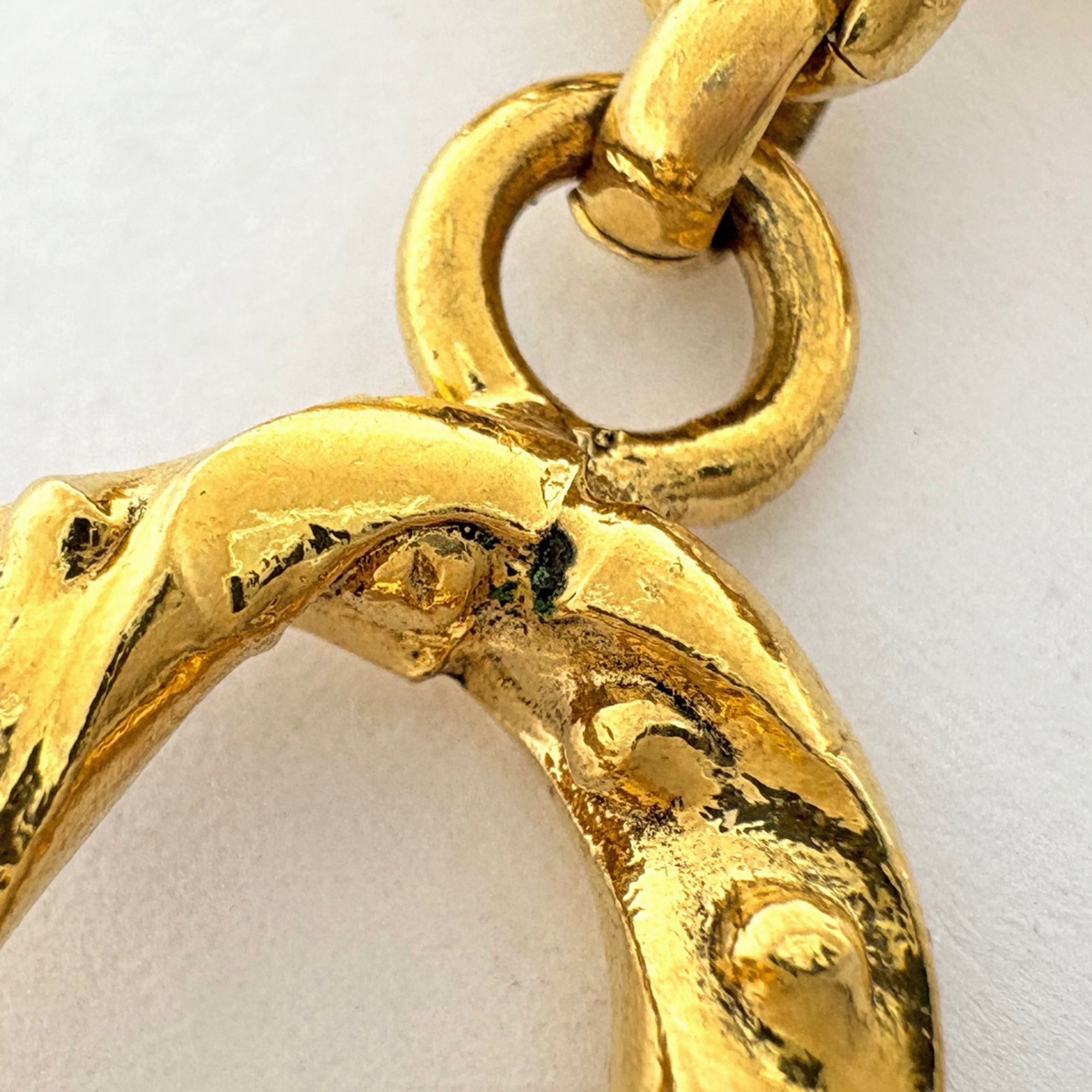 Chanel Chanel Coco Mark GP Gold Chain Bracelet RN0002070