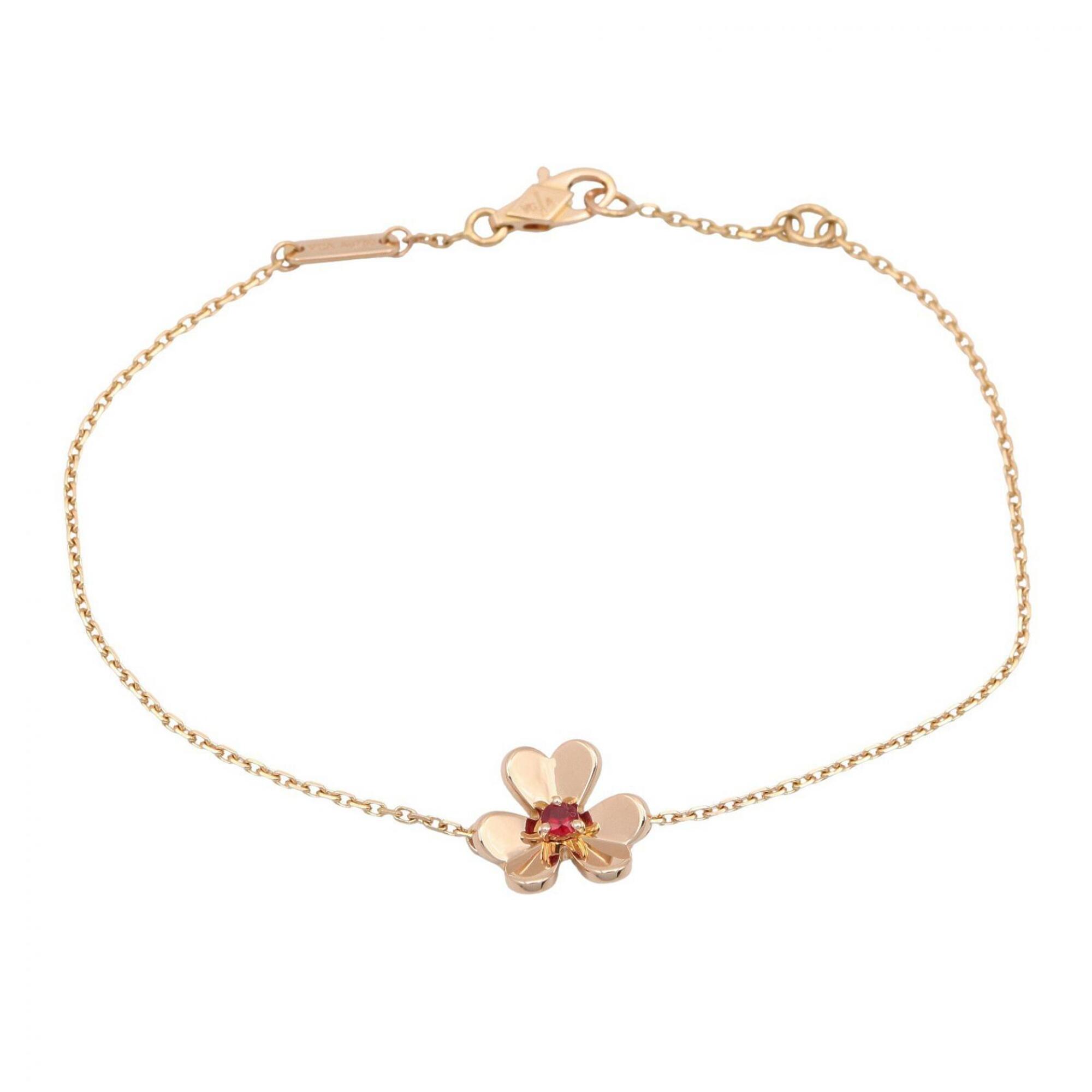 Van Cleef & Arpels Frivole Mini Ruby Bracelet RN0002089