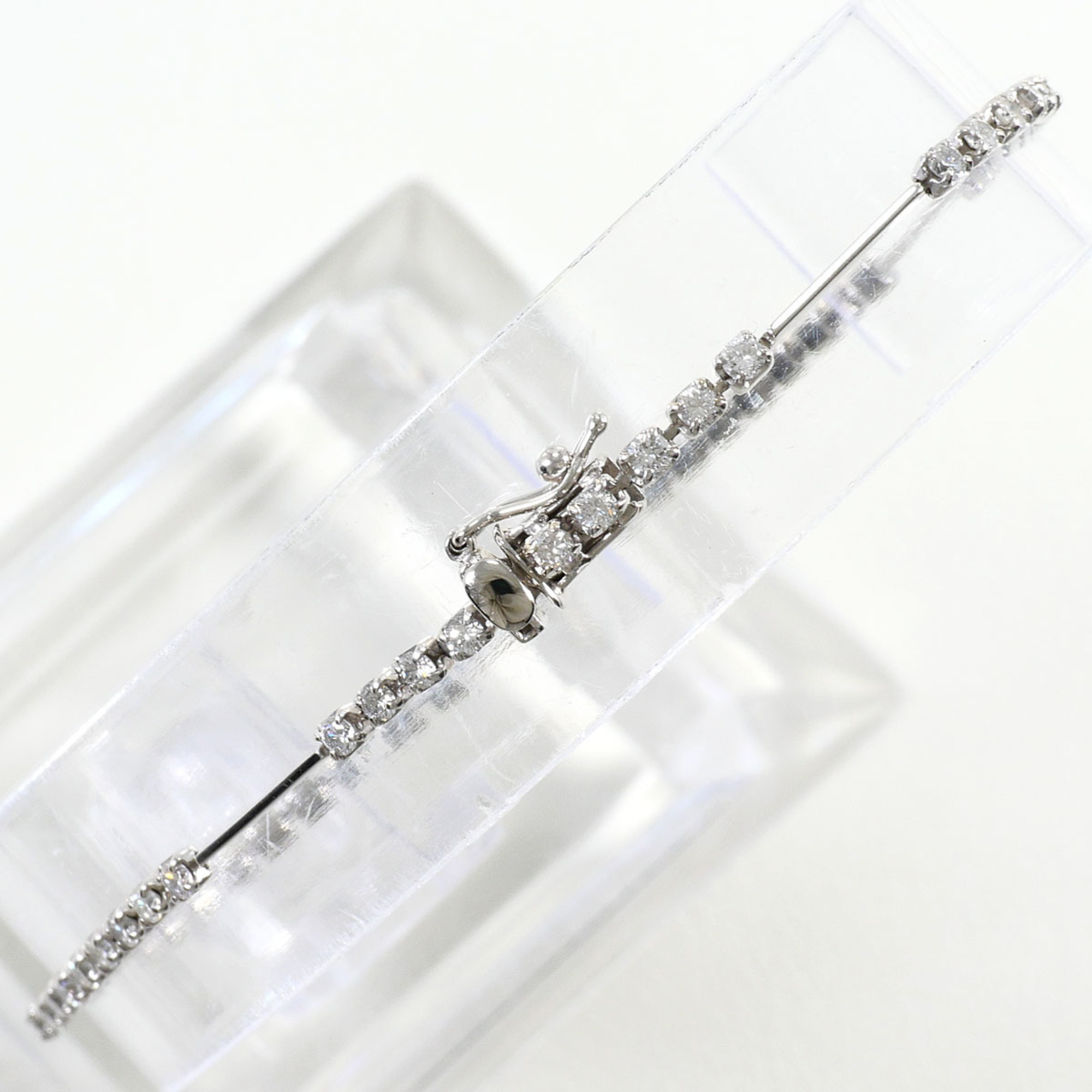 Unbranded PT850 Platinum Bracelet with 1.00 ct Diamond RN0002112