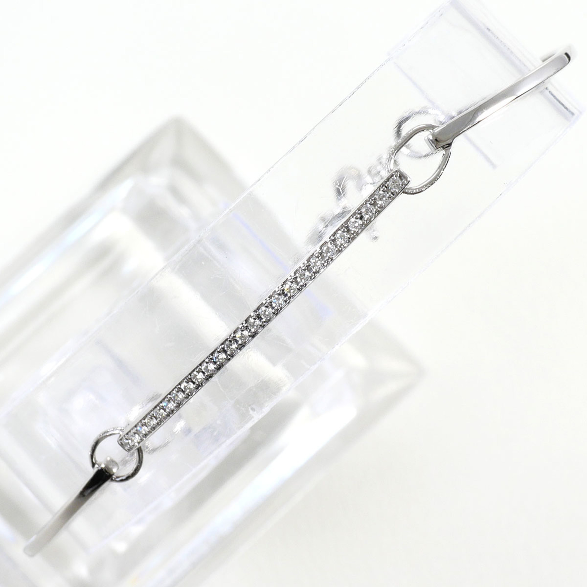 Unbranded 18K White Gold Diamond Bracelet RN0002113