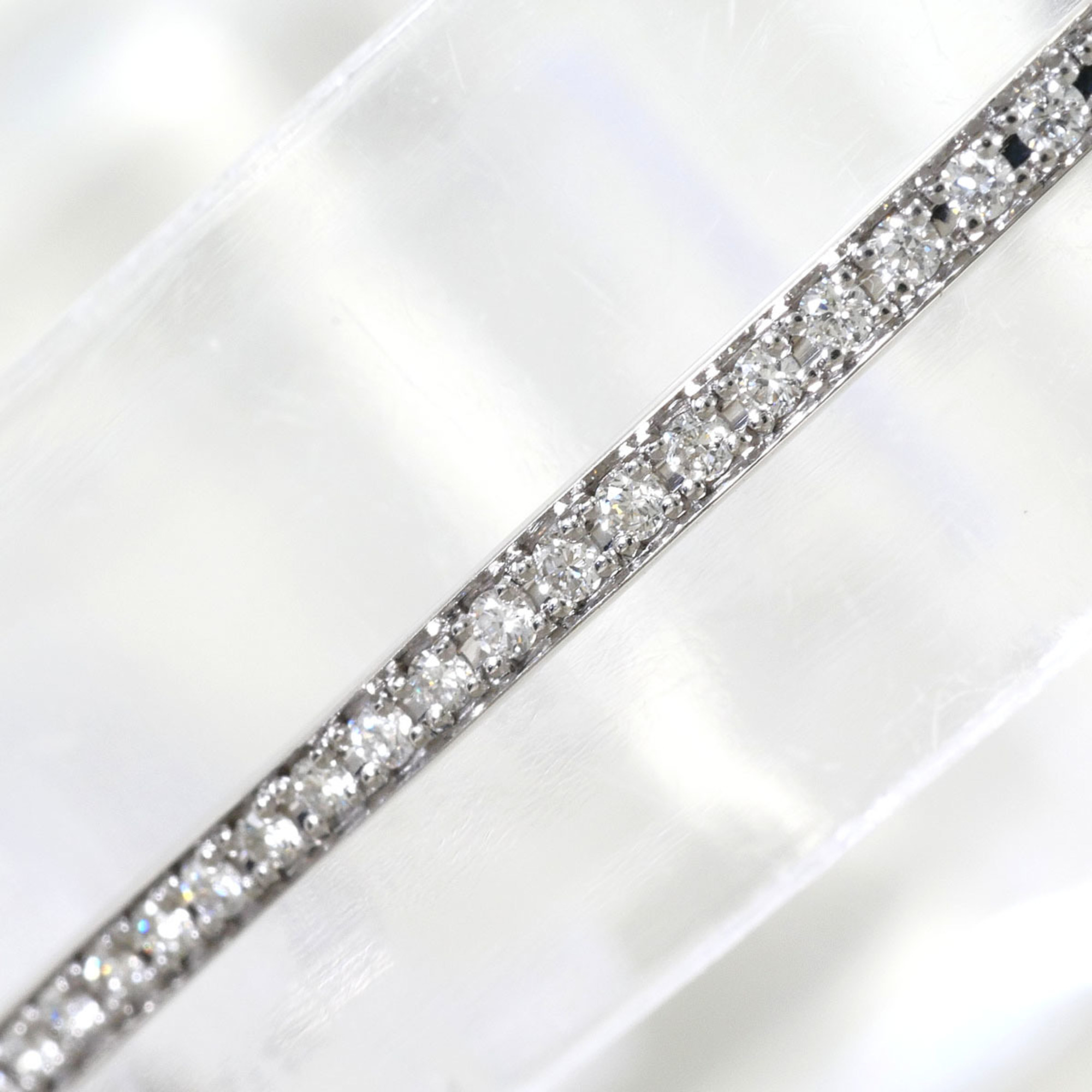 Unbranded 18K White Gold Diamond Bracelet RN0002113