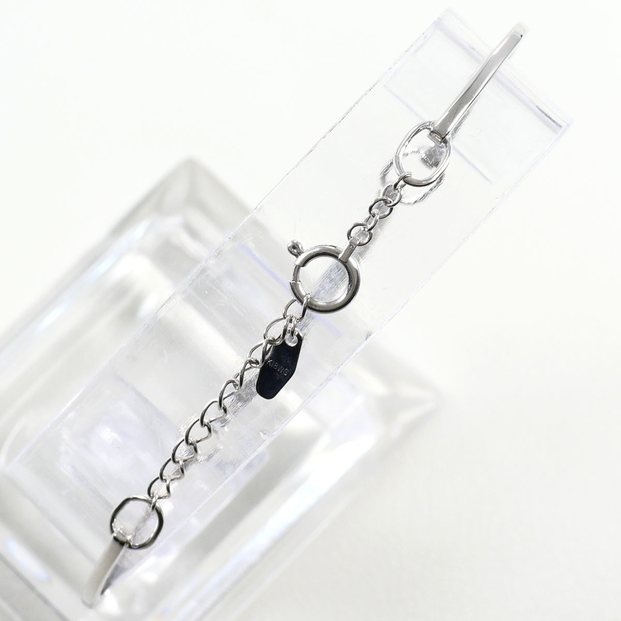 Unbranded 18K White Gold Diamond Bracelet RN0002113