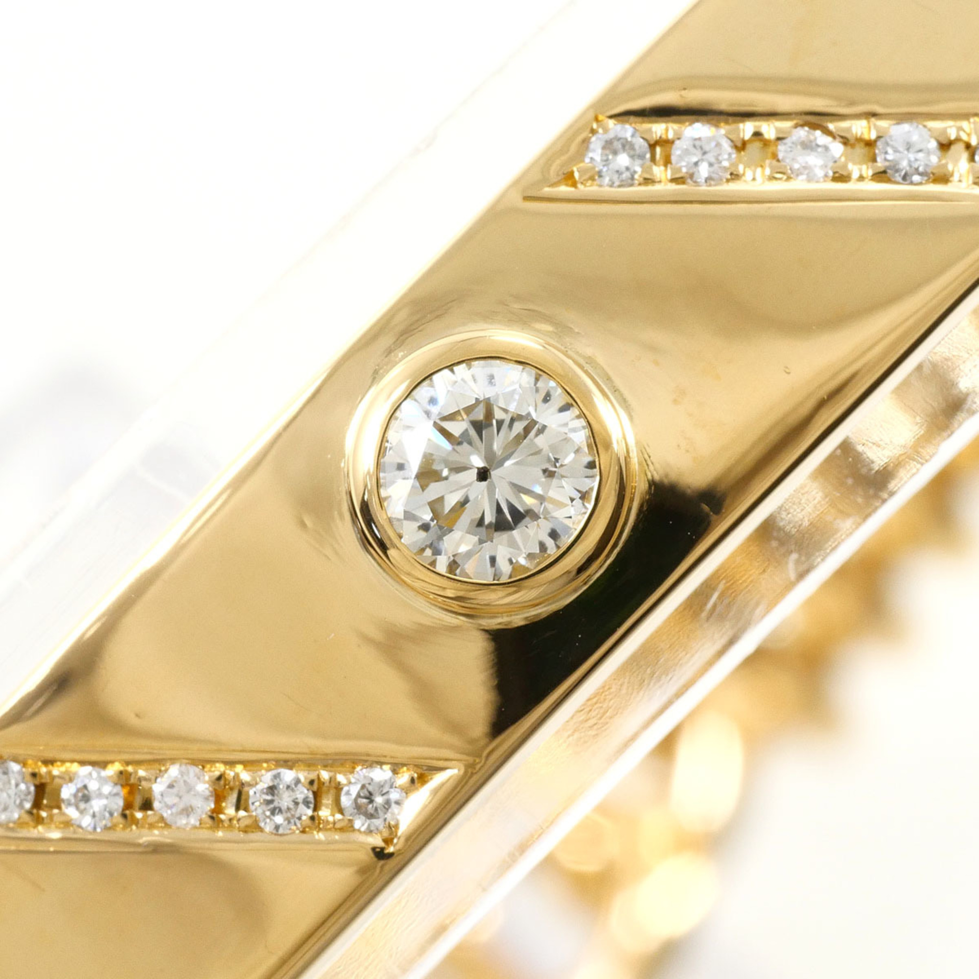 Unbranded 18K Yellow Gold Diamond Bracelet RN0002114