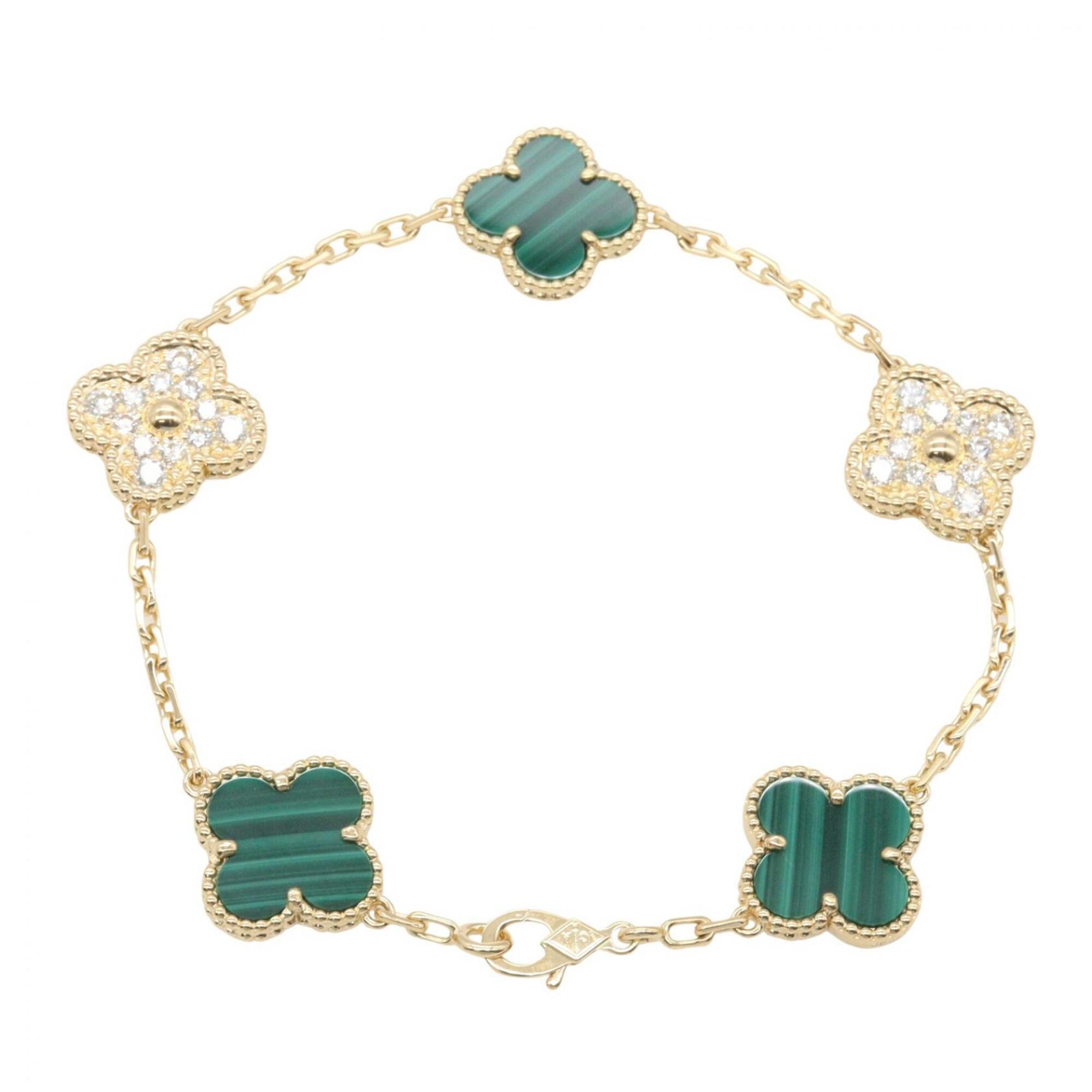 Van Cleef & Arpels Vintage Alhambra 5-Motif Bracelet RN0002125