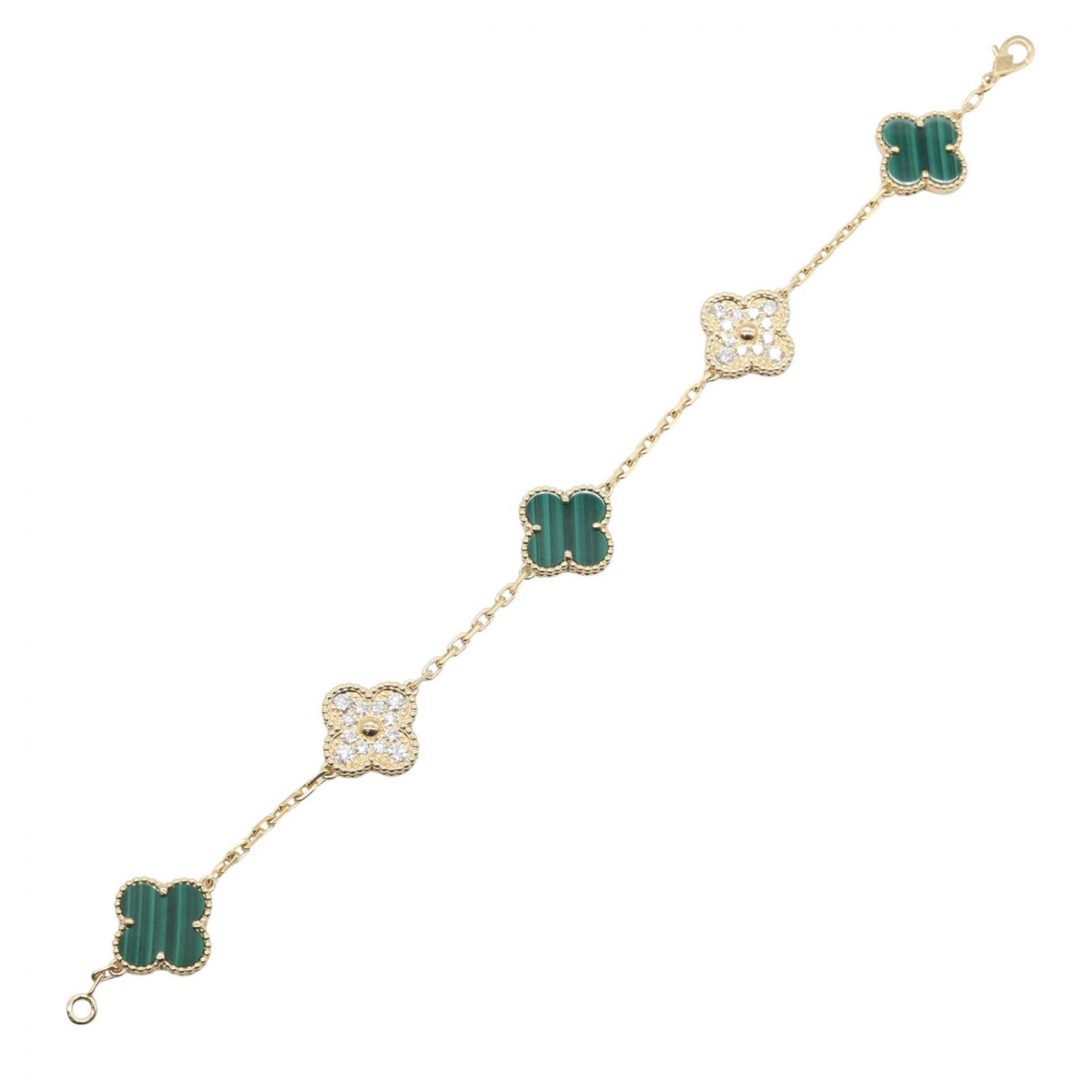 Van Cleef & Arpels Vintage Alhambra 5-Motif Bracelet RN0002125