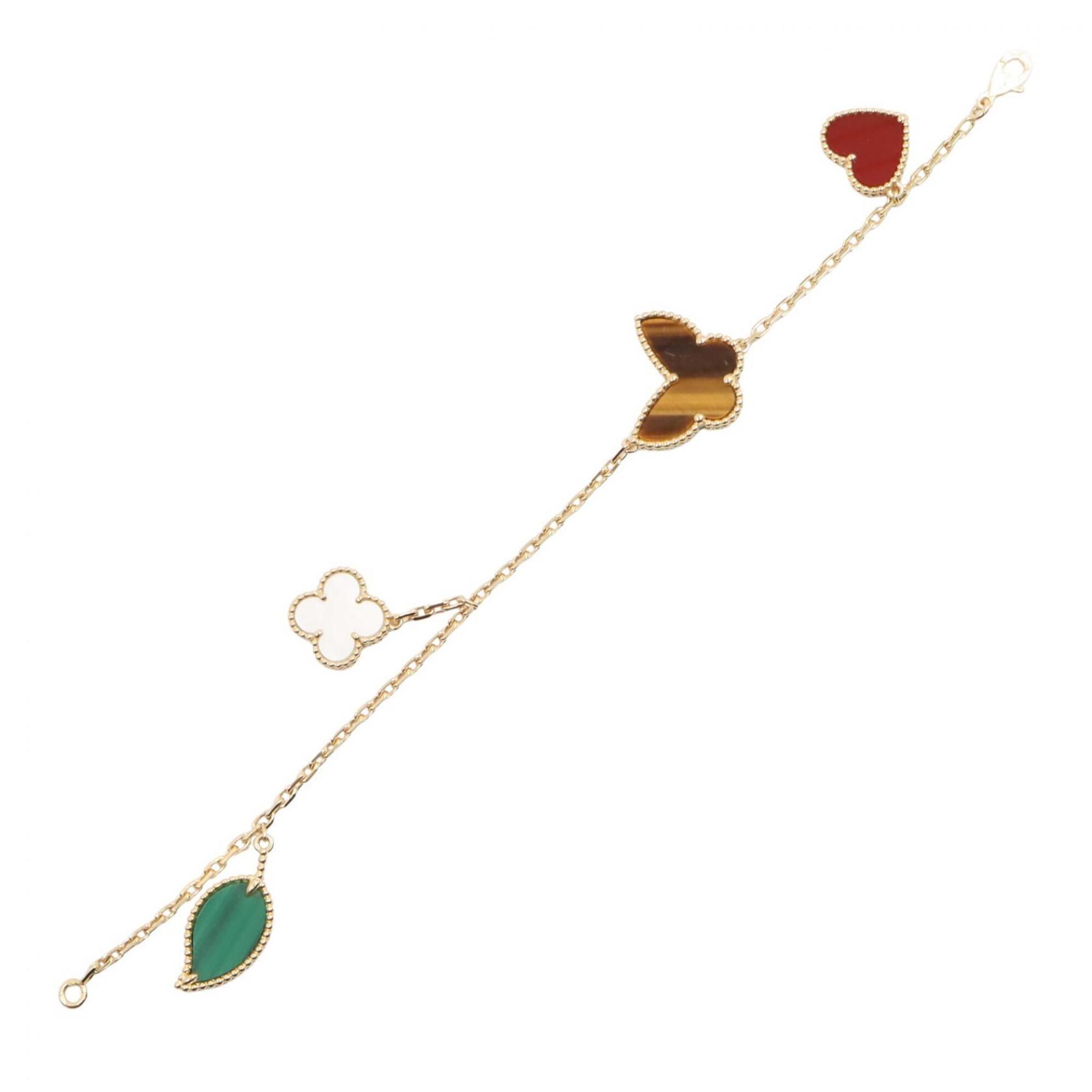 Van Cleef & Arpels Lucky Alhambra 4-Motif Bracelet RN0002128