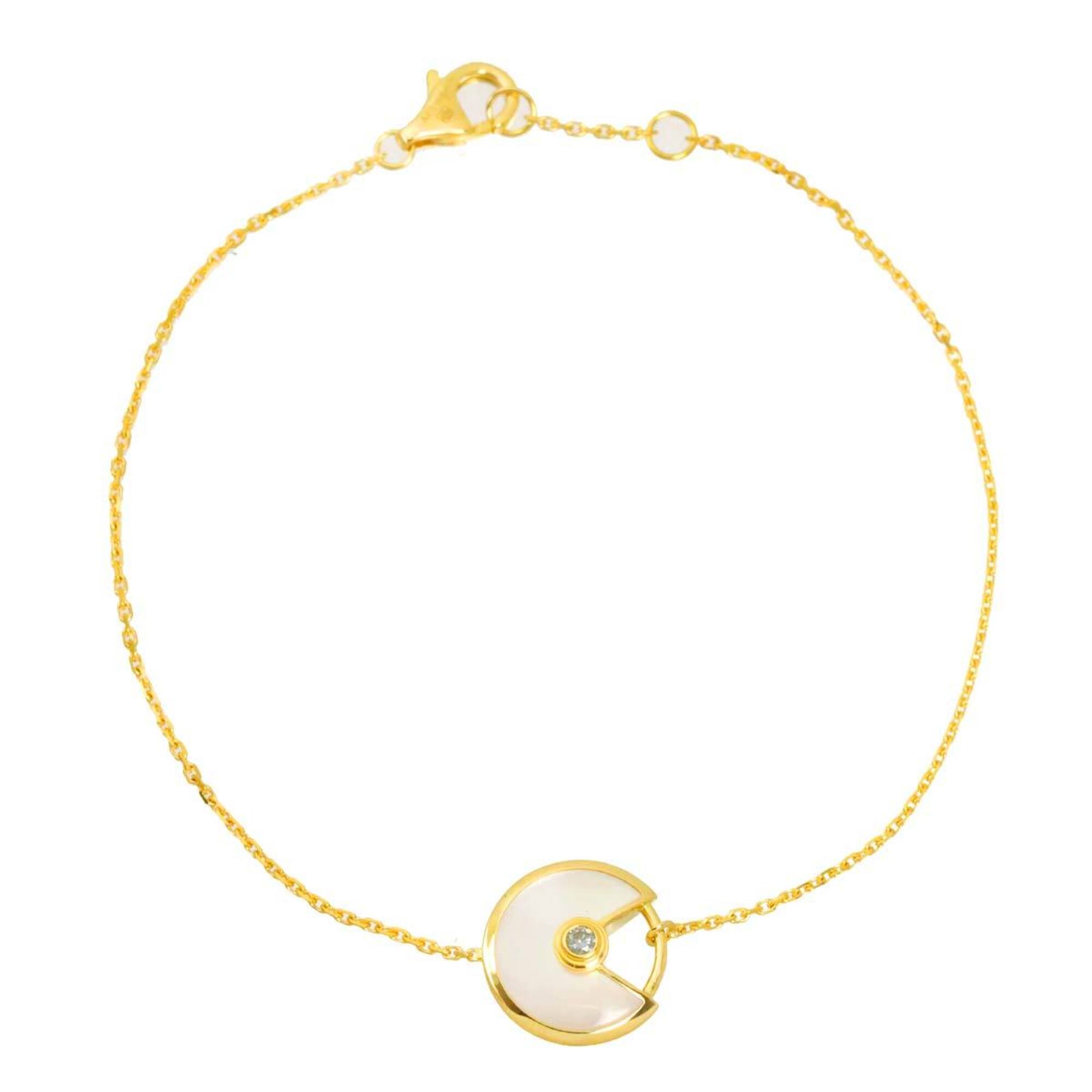 Cartier Amulette de Shell Diamond Bracelet XS RN0002129