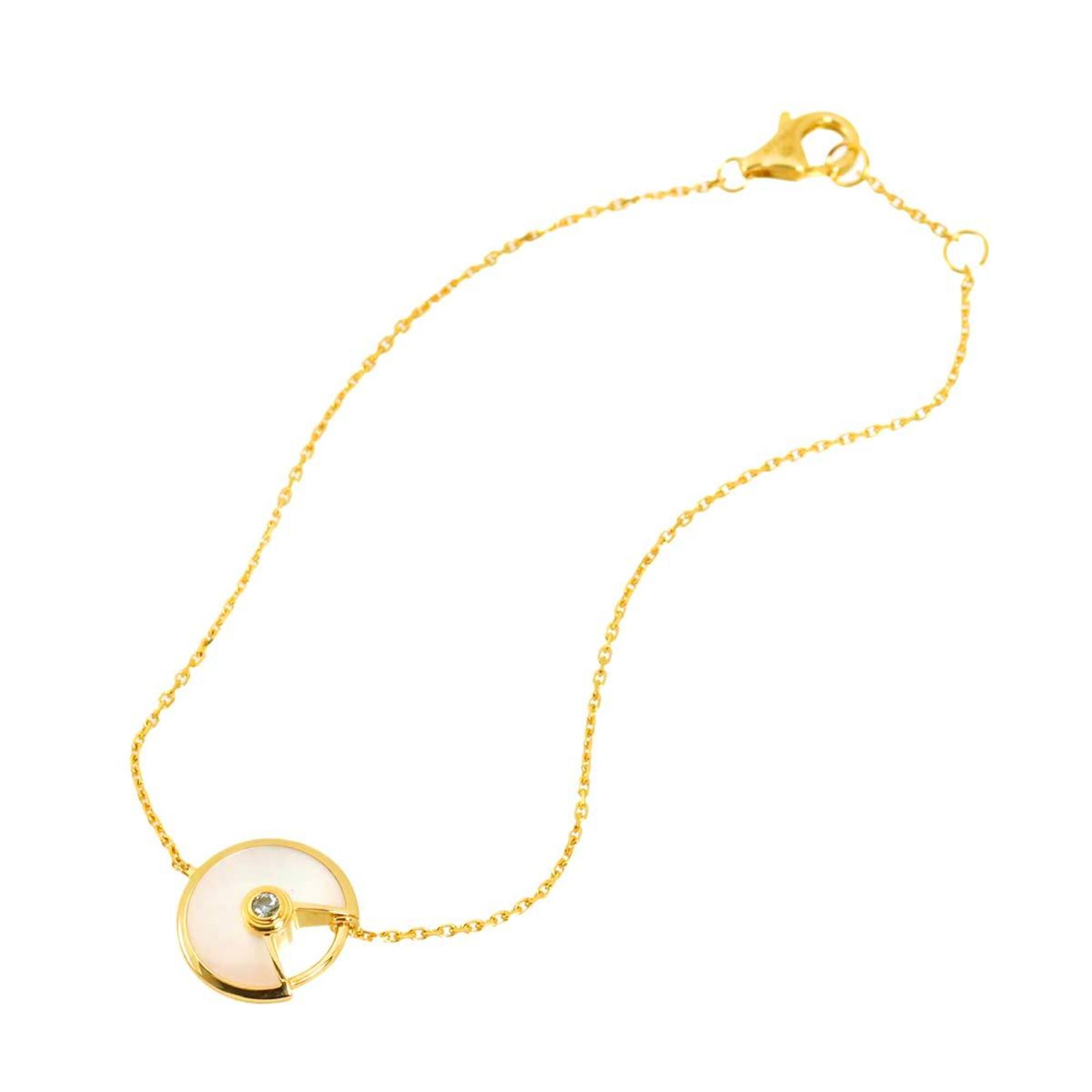 Cartier Amulette de Shell Diamond Bracelet XS RN0002129