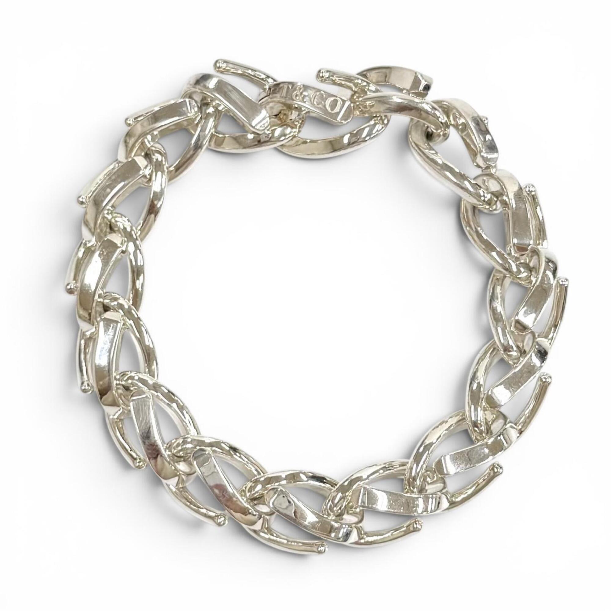 Tiffany Tiffany Forge Large Link Bracelet RN0002136