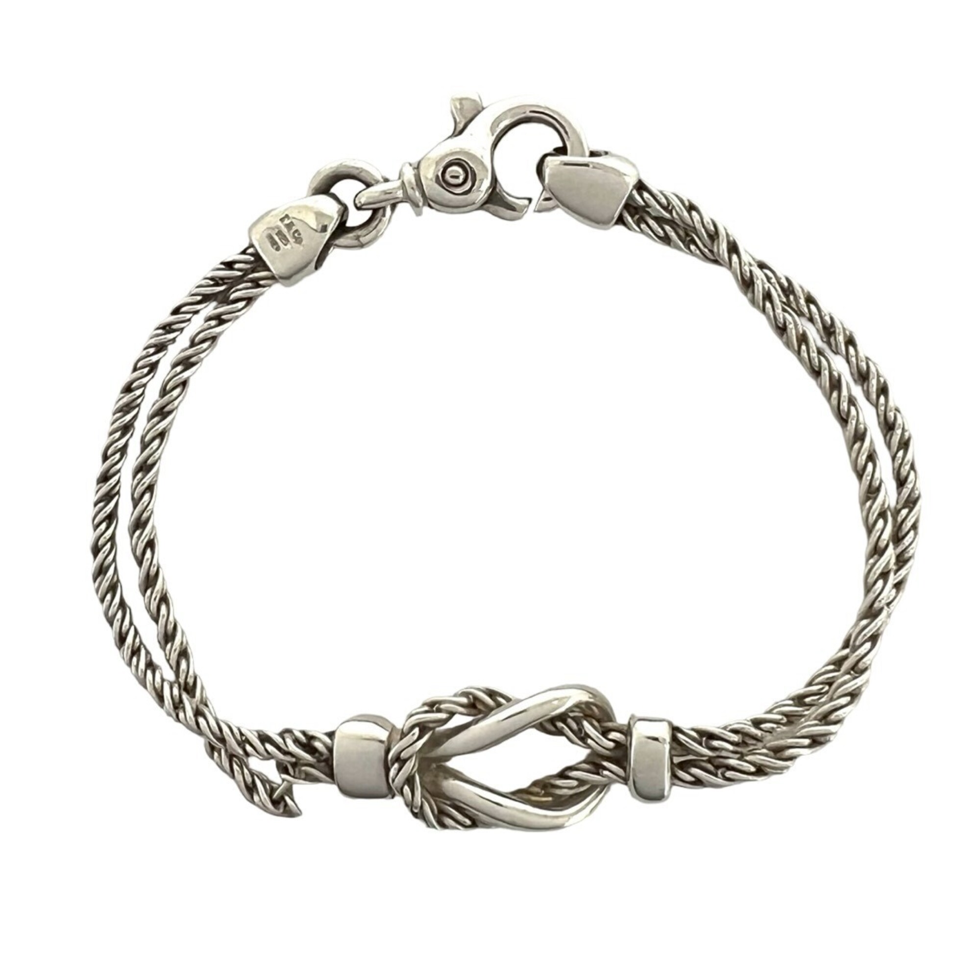 Tiffany Tiffany Double Rope Center Knot Bracelet RN0002156