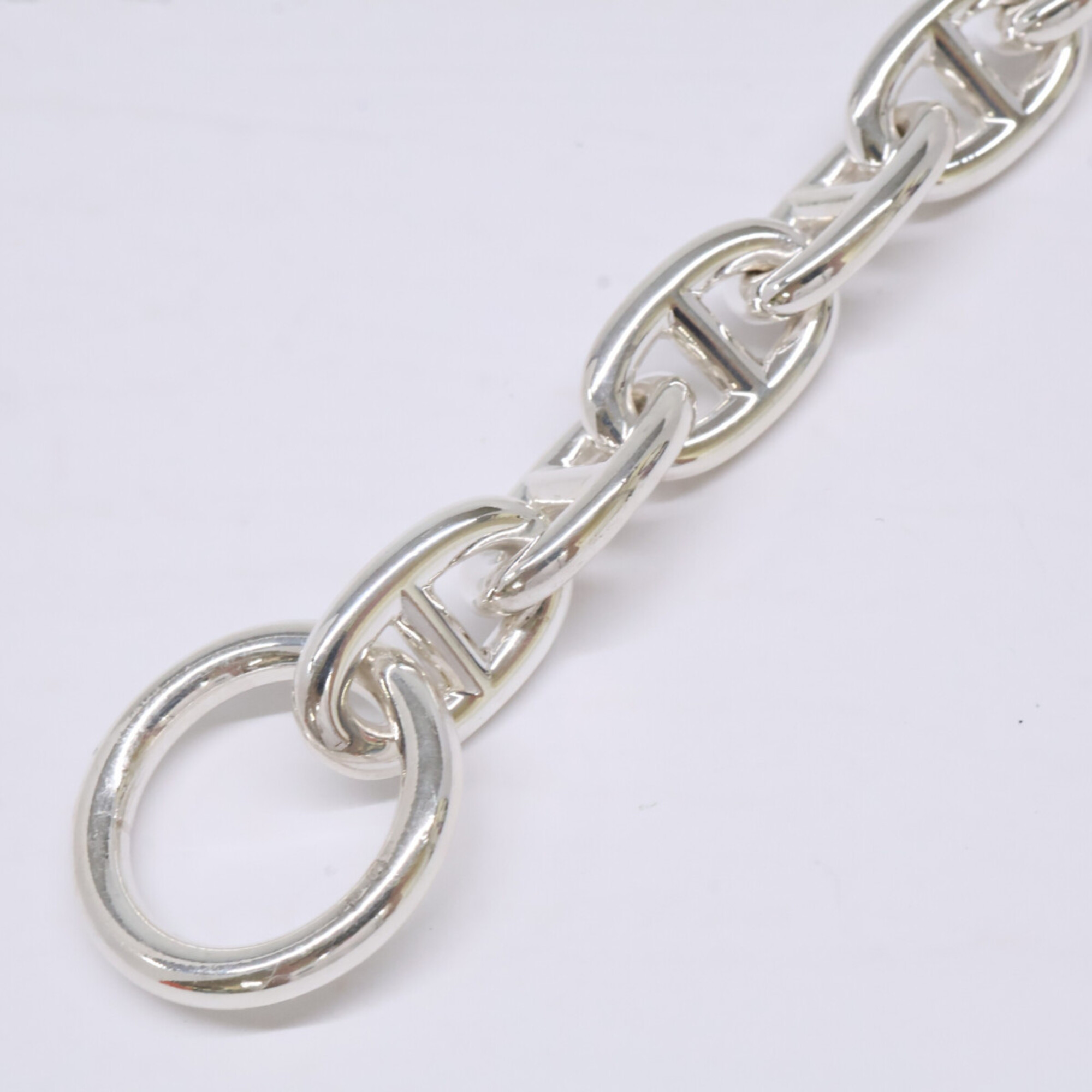 Hermès Chaine d'Ancre MM 16-link Chain Bracelet RN0002165