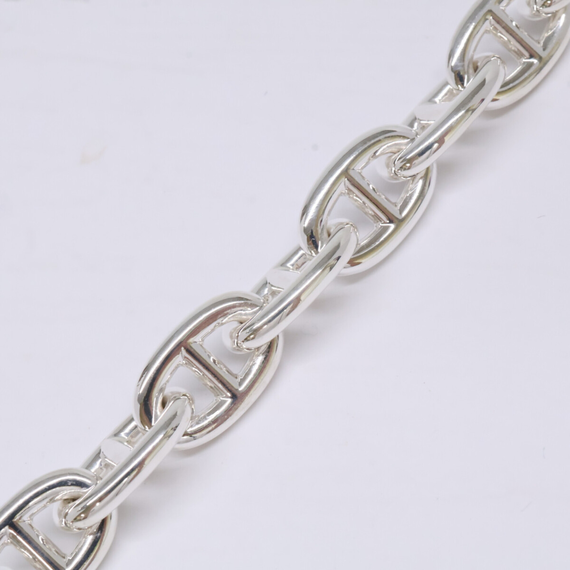 Hermès Chaine d'Ancre MM 16-link Chain Bracelet RN0002165