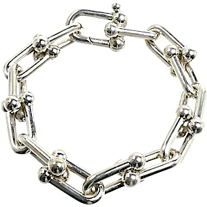 Tiffany Tiffany & Co. Sterling Silver 925 Large Link RN0002169 Tiffany Tiffany & Co. Sterling Silver 925 Large Link RN0002169