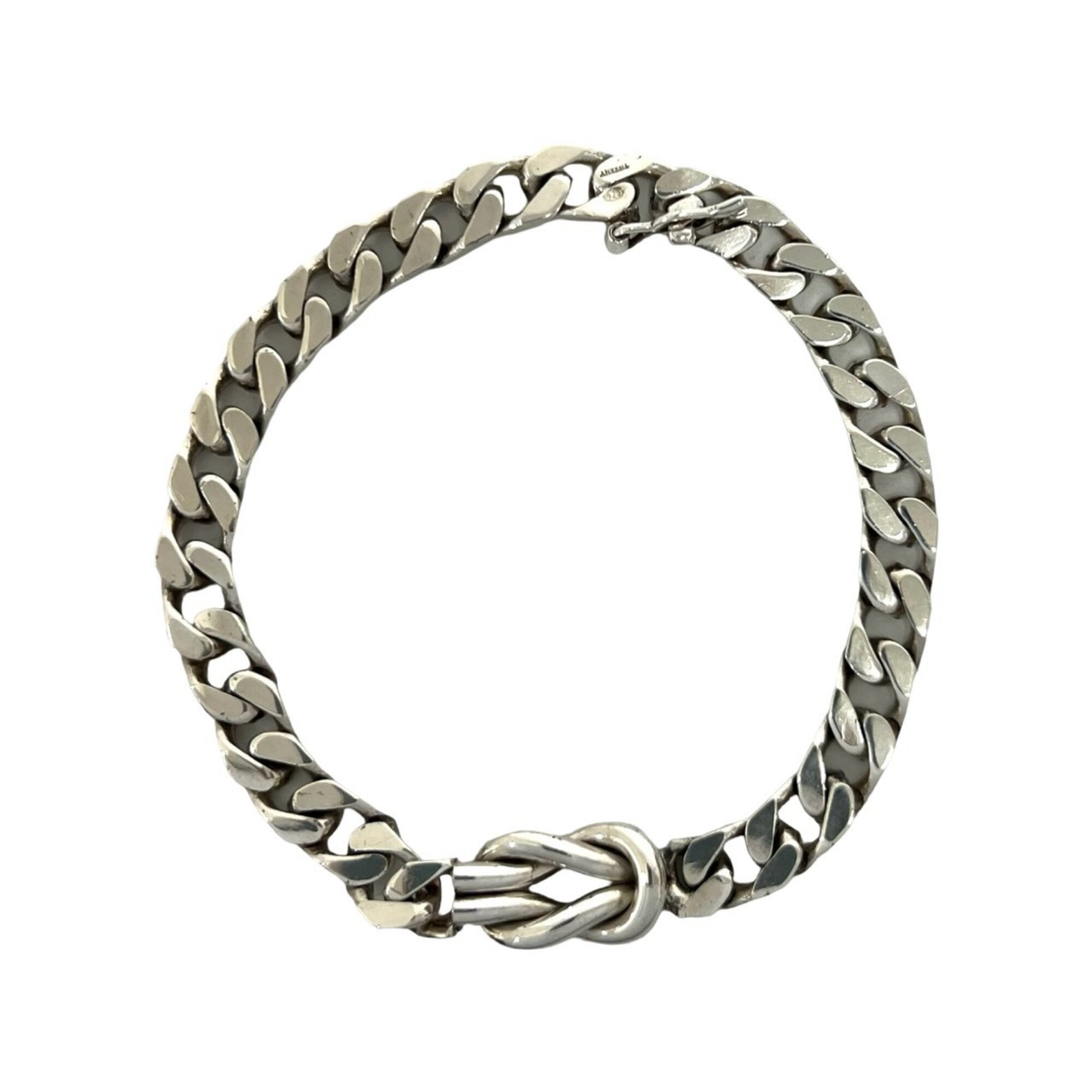 Tiffany Tiffany Vintage Center Knot Cuban Link Bracel RN0002175