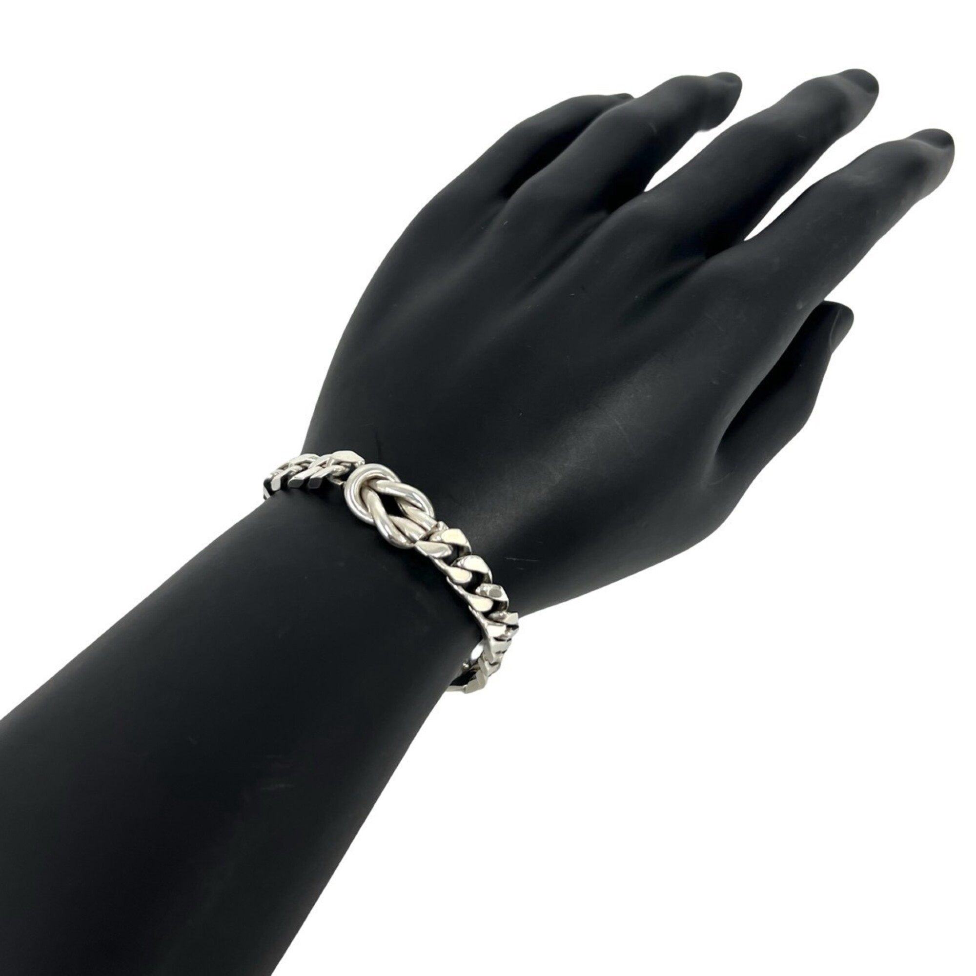 Tiffany Tiffany Vintage Center Knot Cuban Link Bracel RN0002175