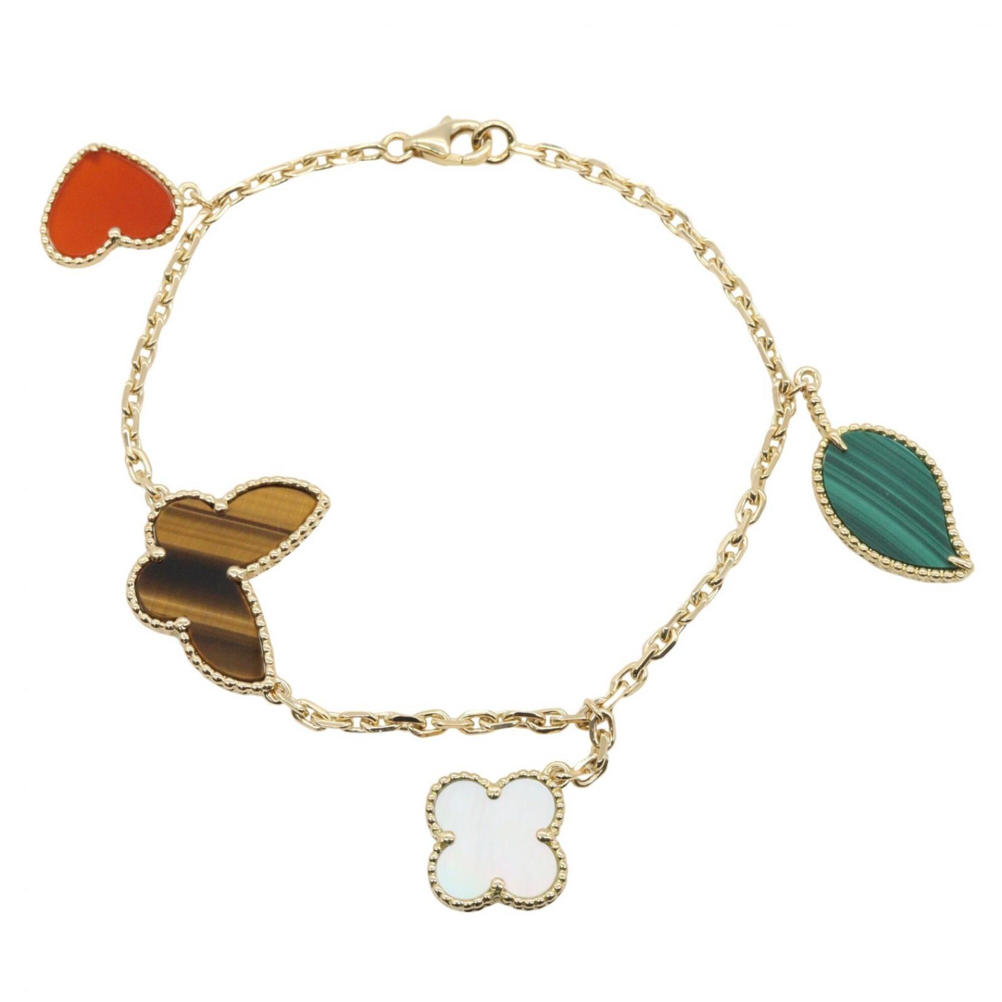 Van Cleef & Arpels Lucky Alhambra 4 Motif Bracelet RN0002187