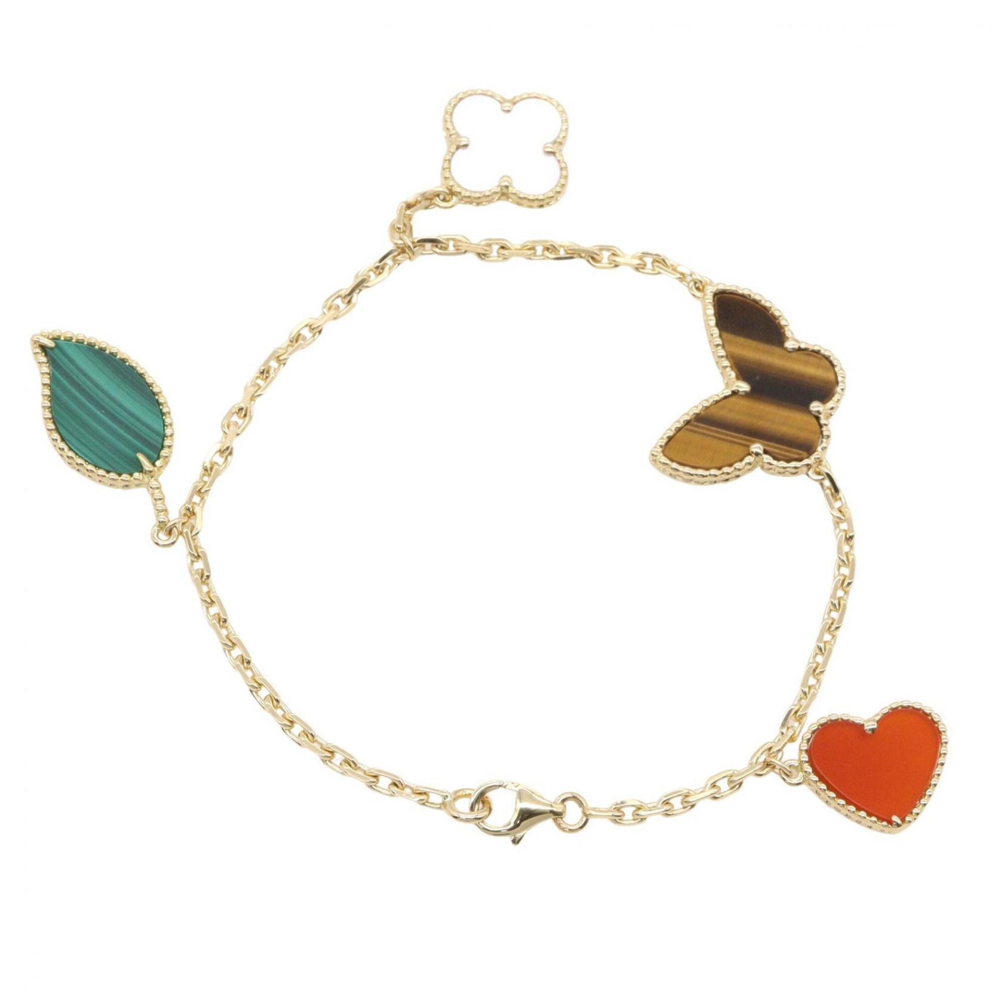 Van Cleef & Arpels Lucky Alhambra 4 Motif Bracelet RN0002187