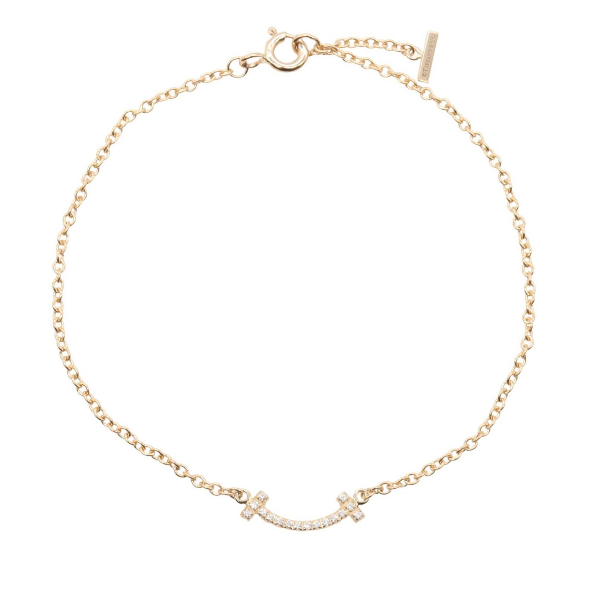 Tiffany T Smile Mini Diamond Bracelet RN0002194